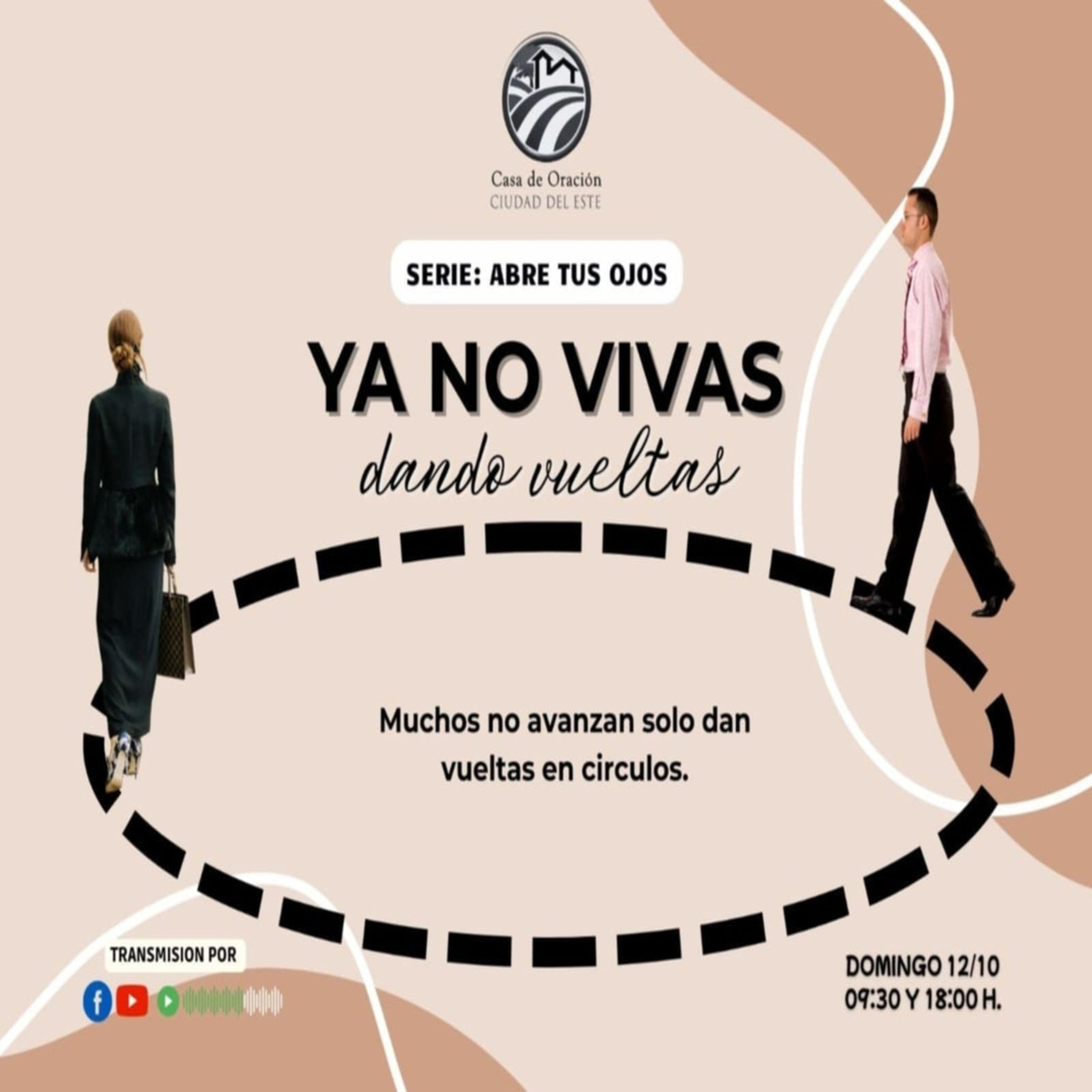 YA NO VIVAS DANDO VUELTAS | PR. OSVALDO PAIVA episode artwork