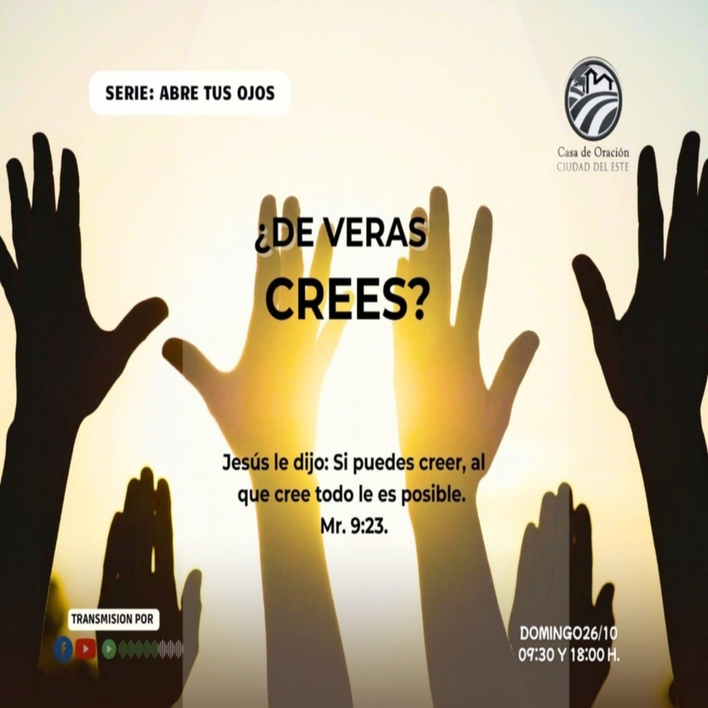  ¿DE VERAS CREES? | PR. OSVALDO PAIVA  episode artwork