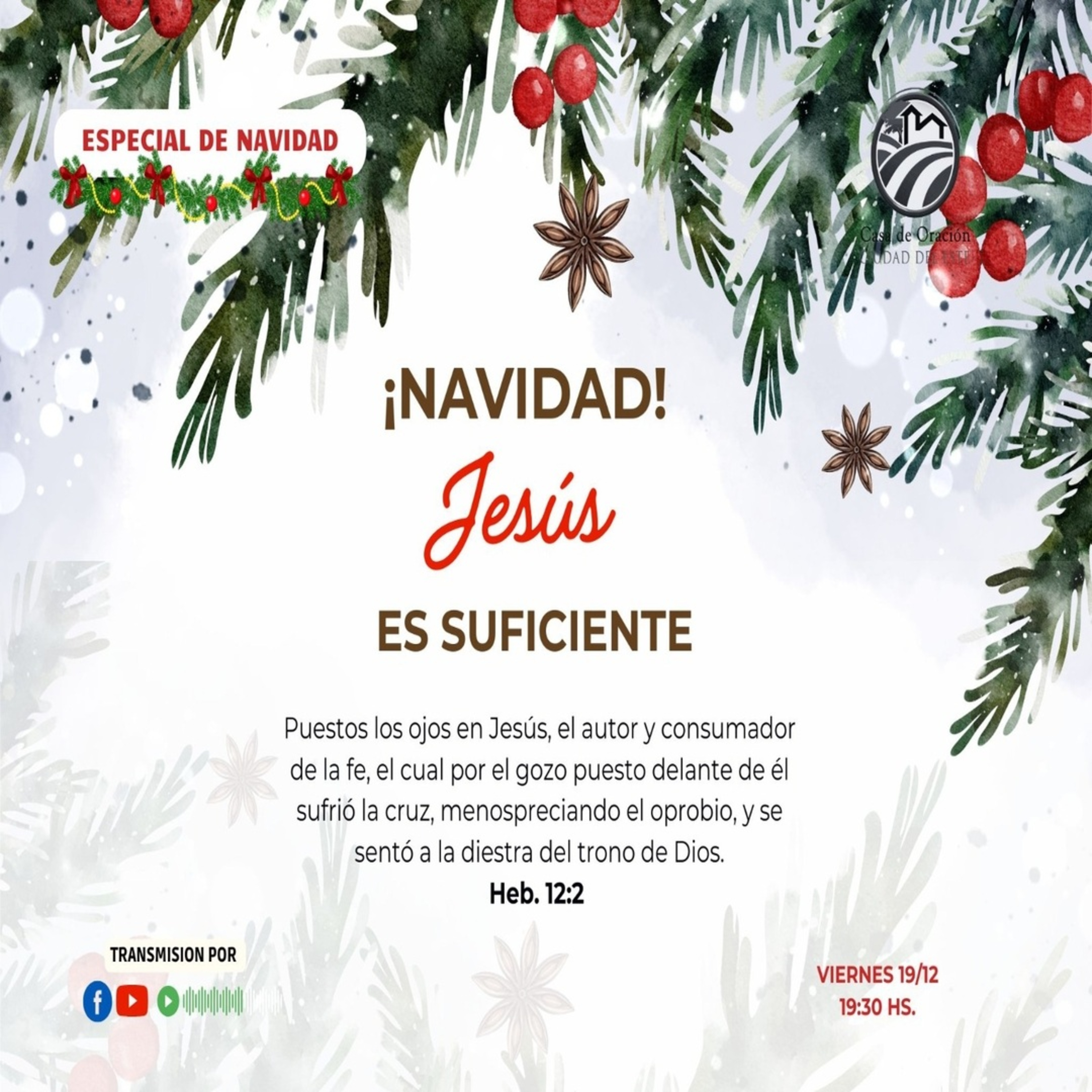  ¡NAVIDAD!, JESÚS ES SUFICIENTE | ARNALDO CAMPUZANO episode artwork