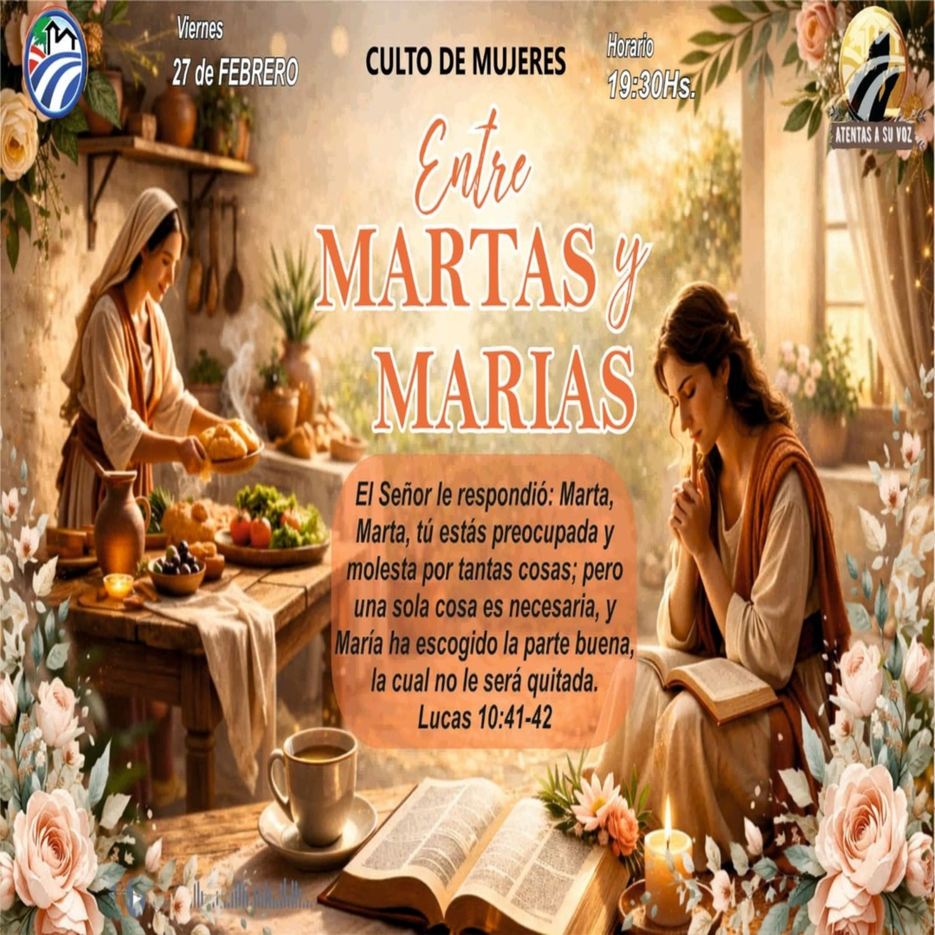 ENTRE MARTAS Y MARIAS | PRA. PRINCE PAIVA Y ELIDA FLORES episode artwork