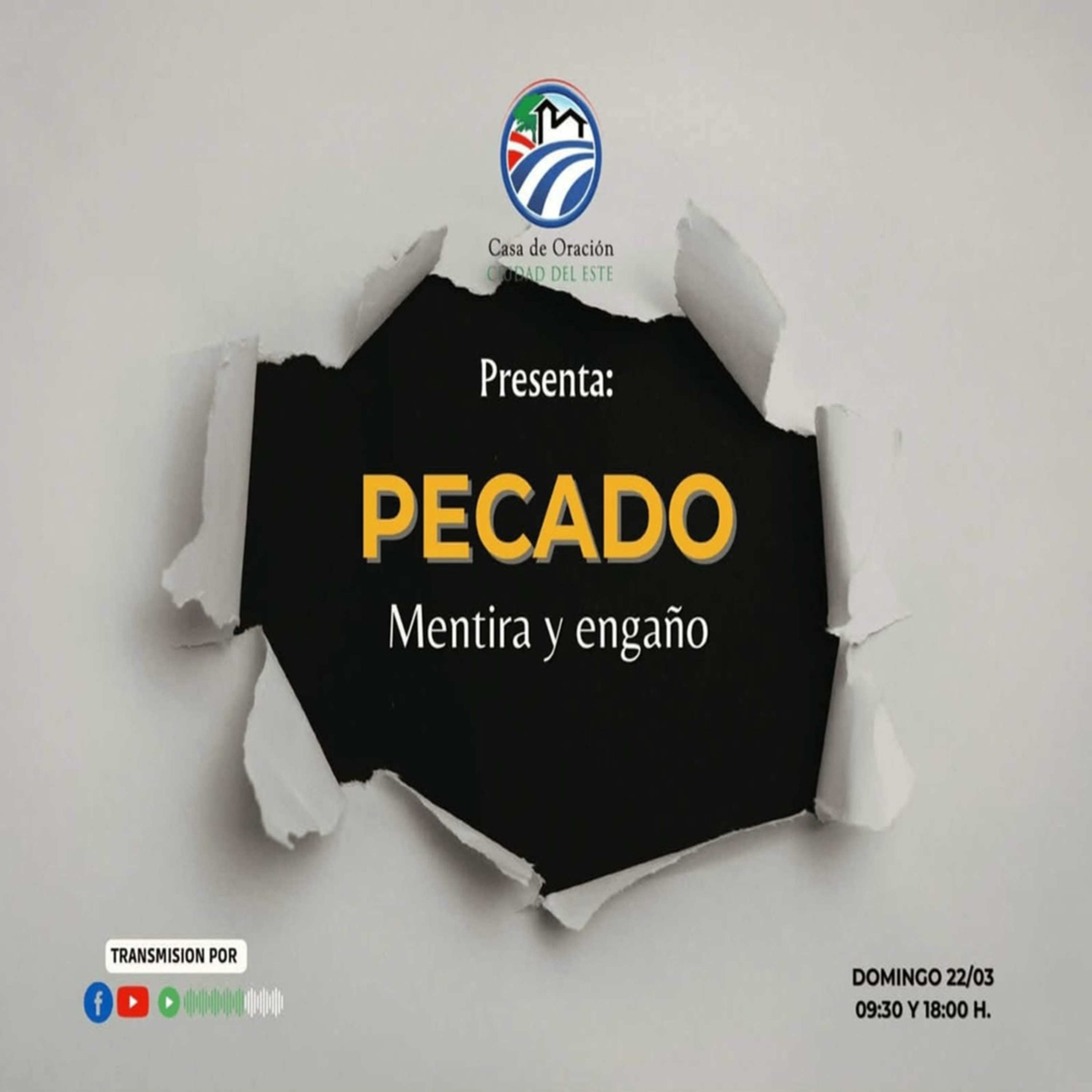 PECADO "MENTIRA Y ENGAÑO" | PR. OSVALDO PAIVA episode artwork