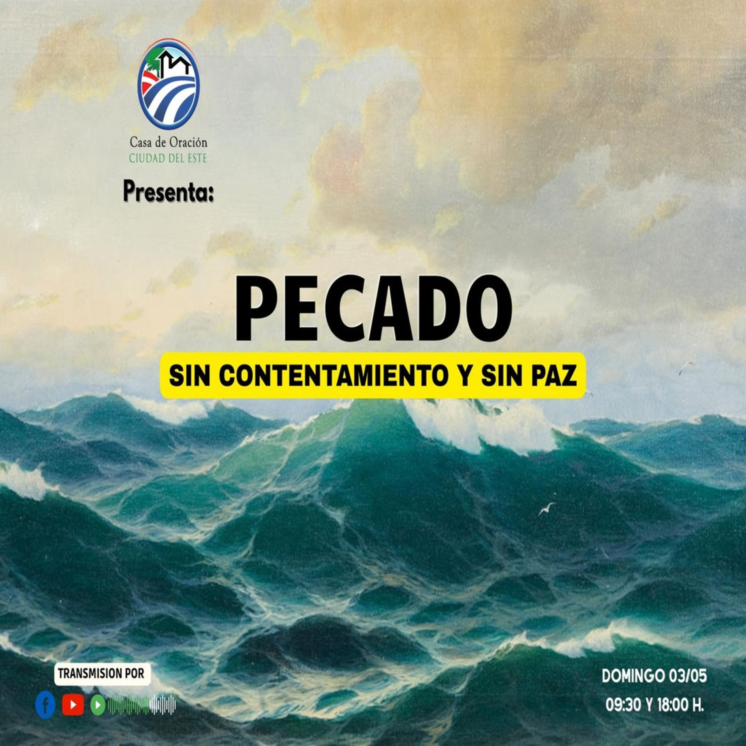 PECADO "SIN CONTENTAMIENTO Y SIN PAZ" | PR. OSVALDO PAIVA episode artwork