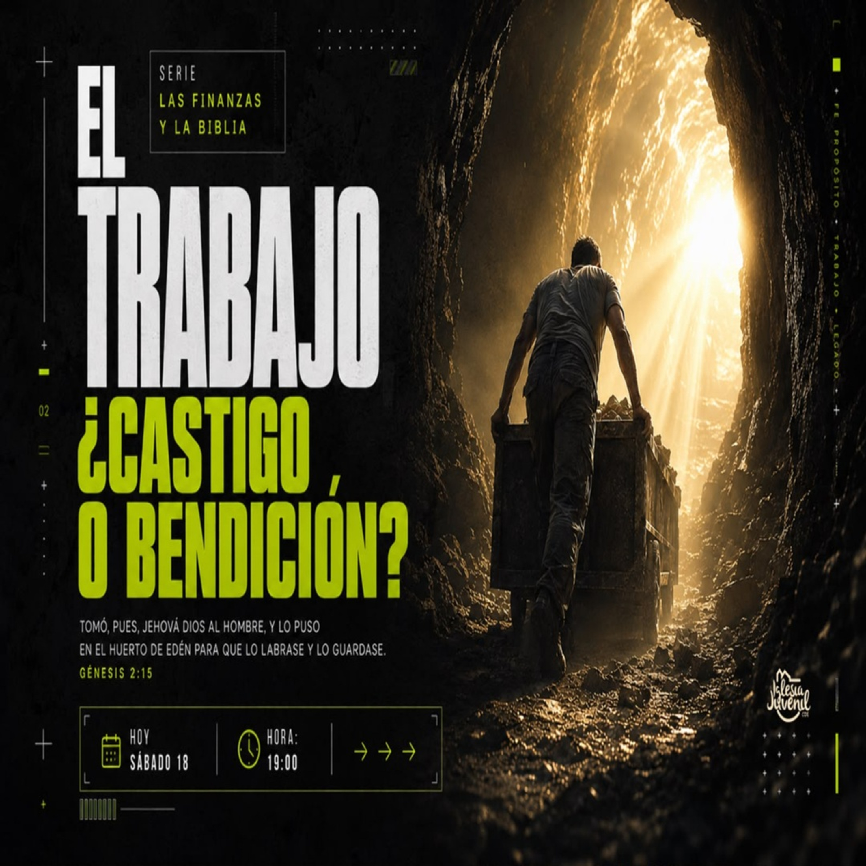 EL TRABAJO ¿CASTIGO O BENDICIÓN? | PR. JONATHAN FLORES episode artwork