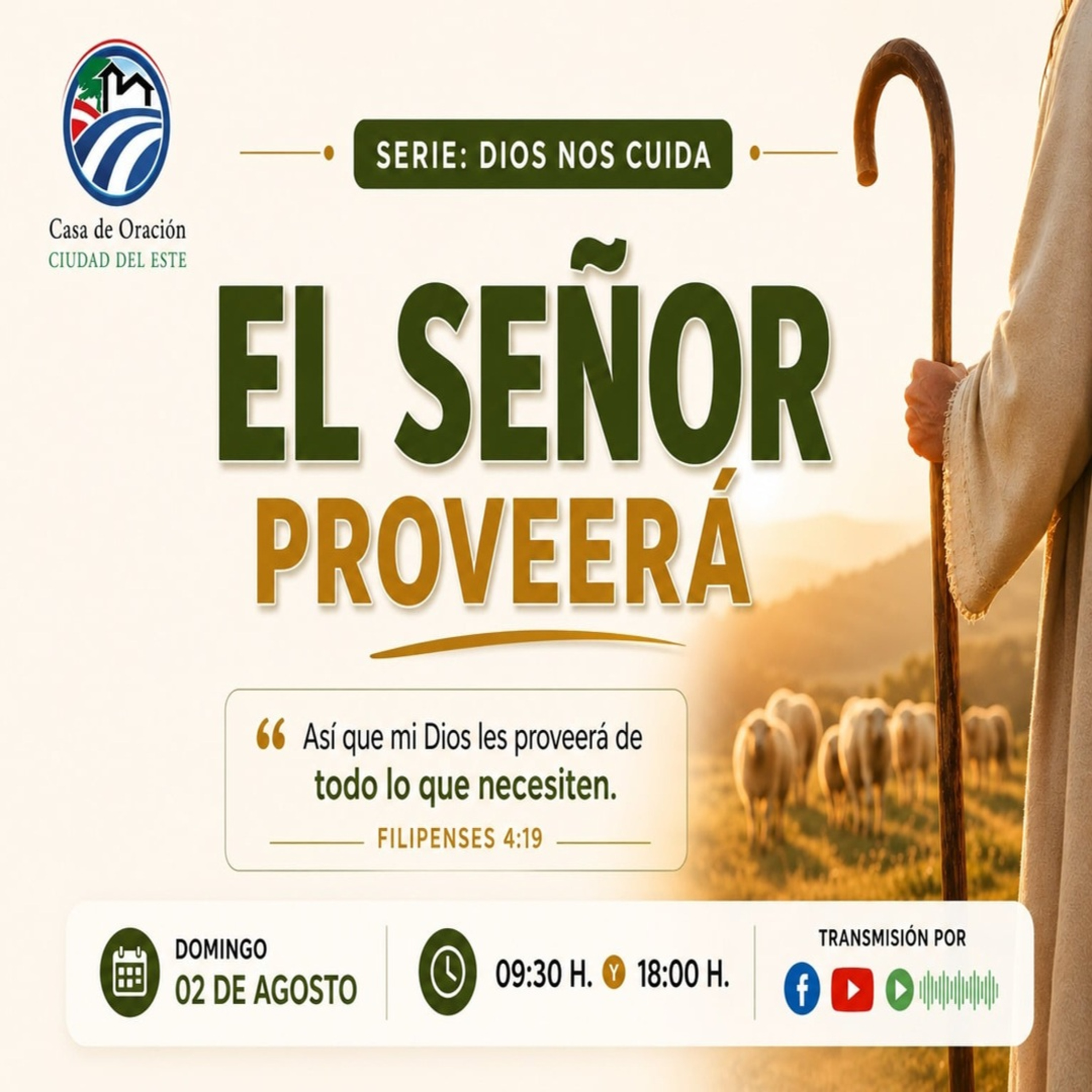 EL SEÑOR PROVEERA | PR. OSVALDO PAIVA  episode artwork