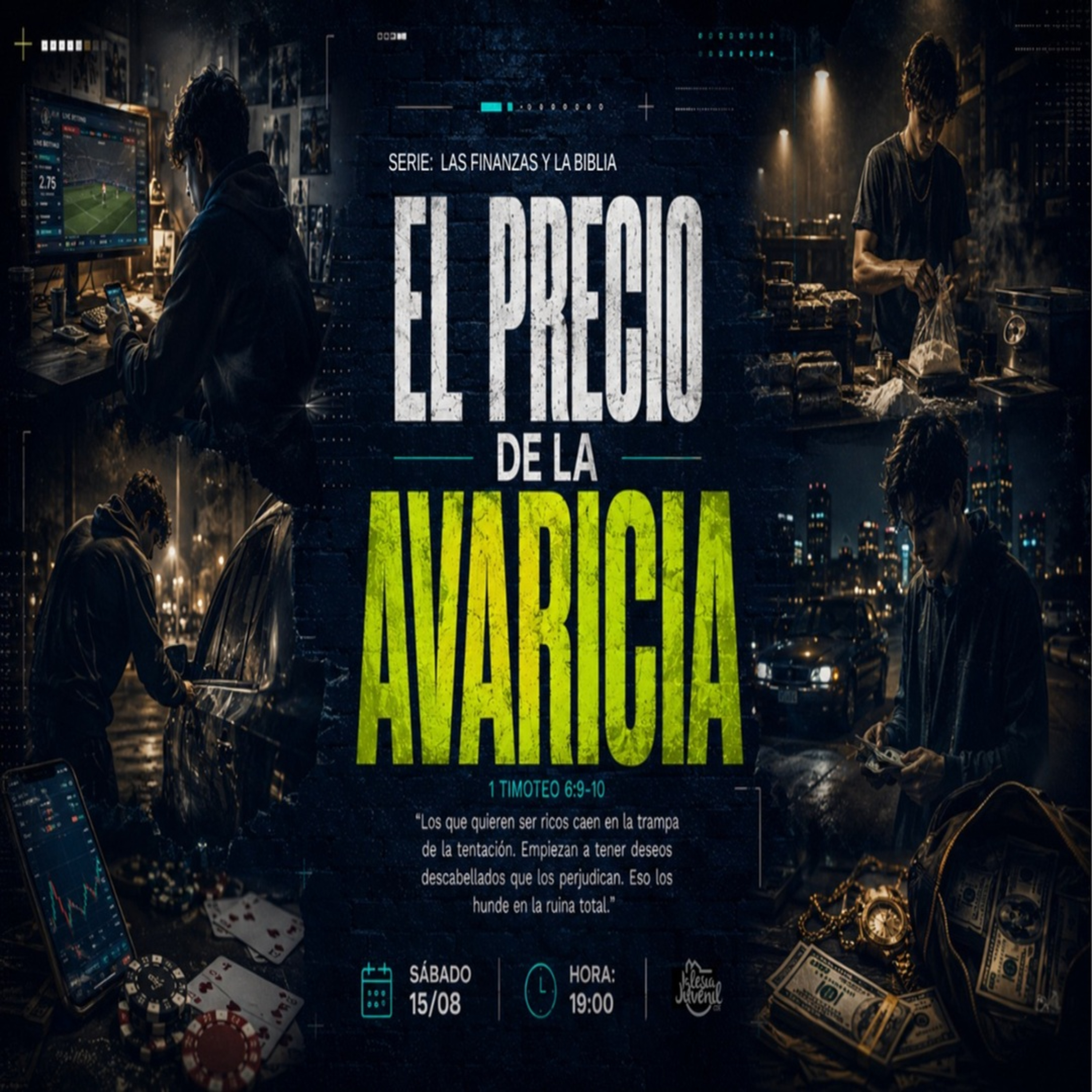 EL PRECIO DE LA AVARICIA | PR. JONATHAN FLORES episode artwork
