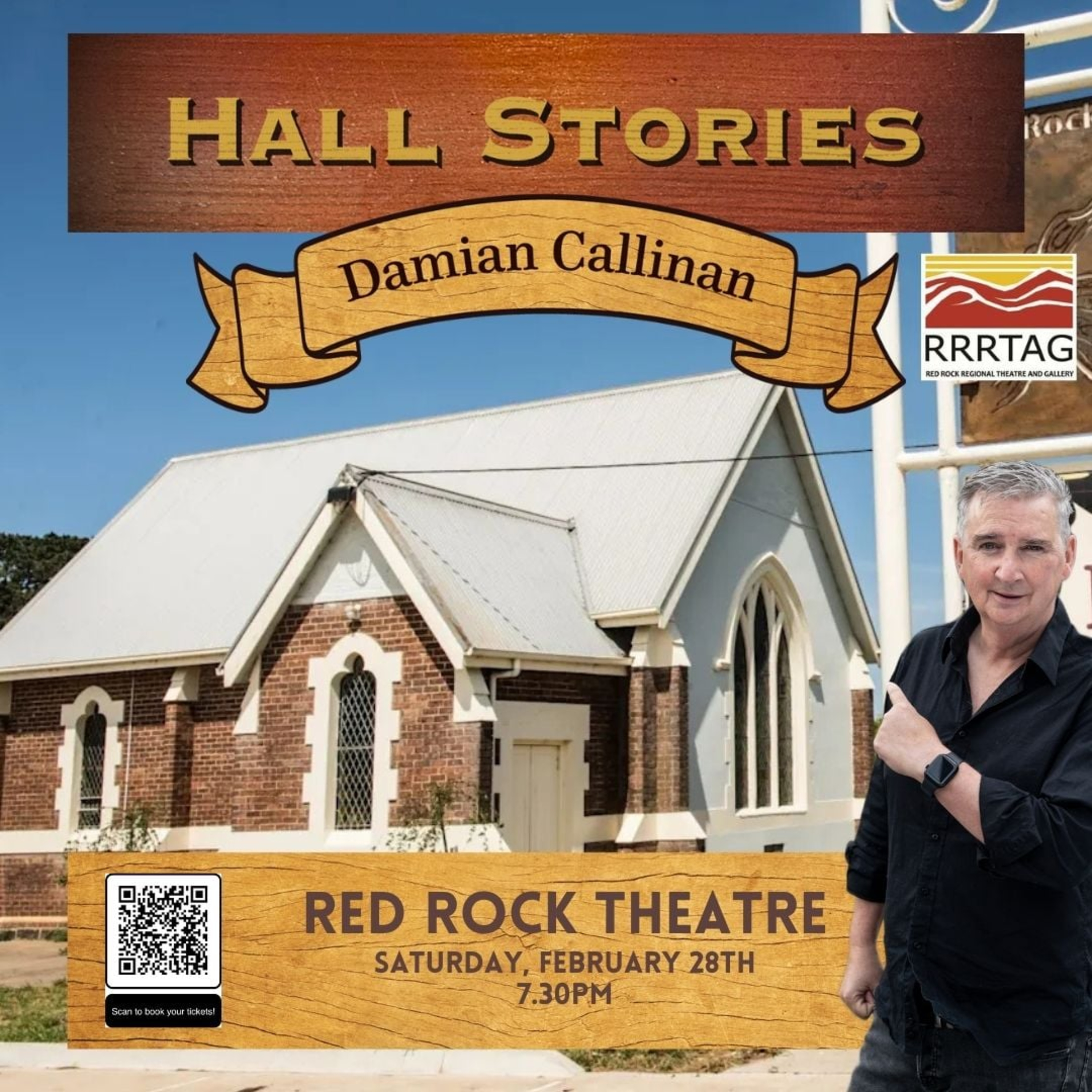 Damian Callinan - Hall Stories episode artwork