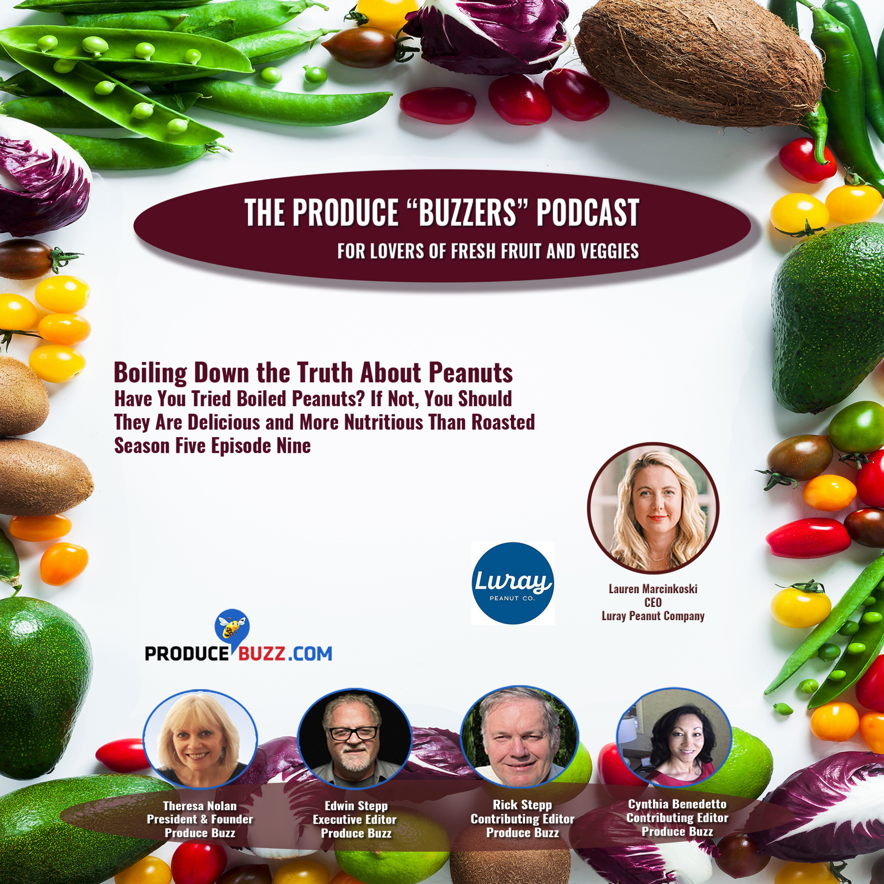 Produce Buzzers - A Podcast for Lovers of Fresh Fruits and Veggies