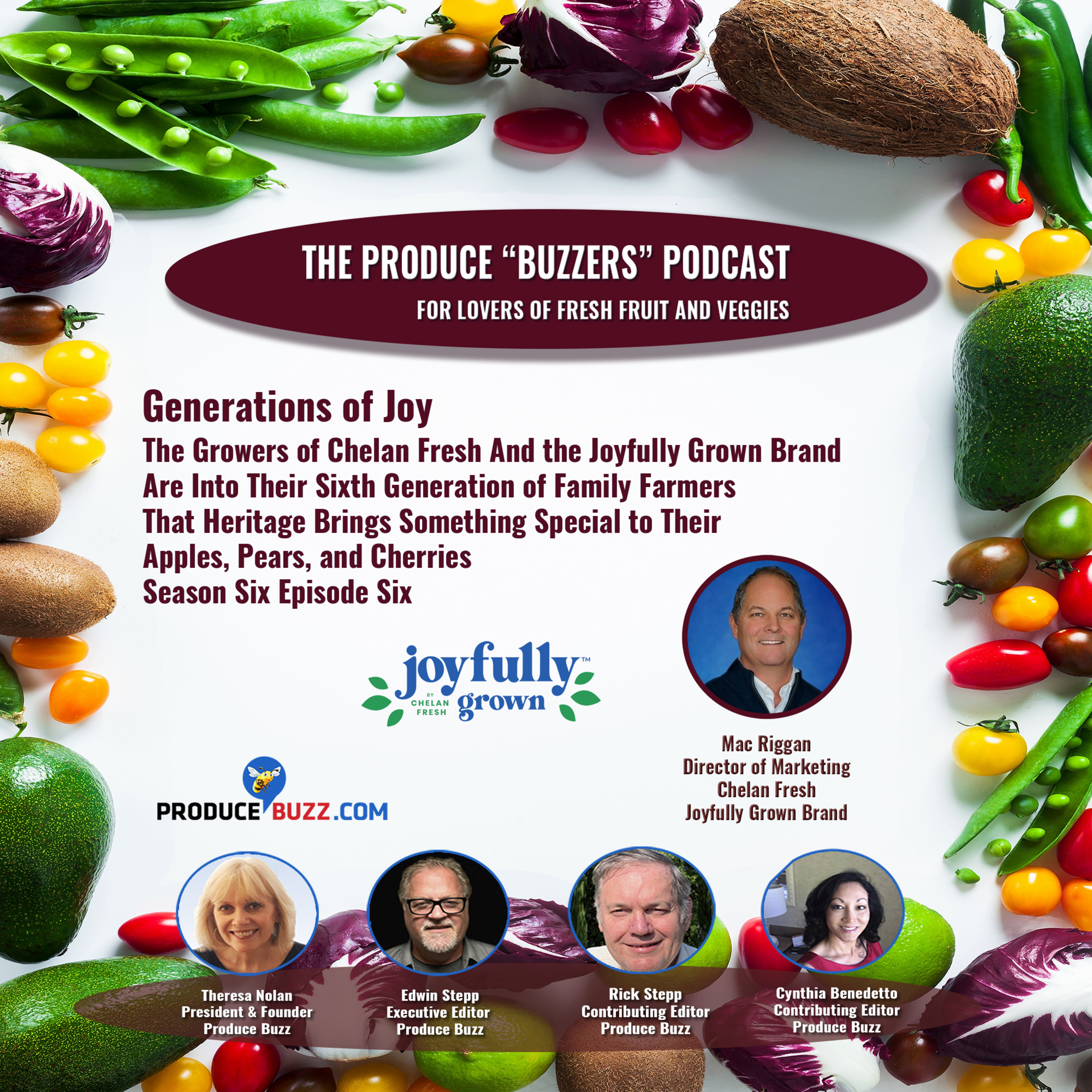 Produce Buzzers - A Podcast for Lovers of Fresh Fruits and Veggies