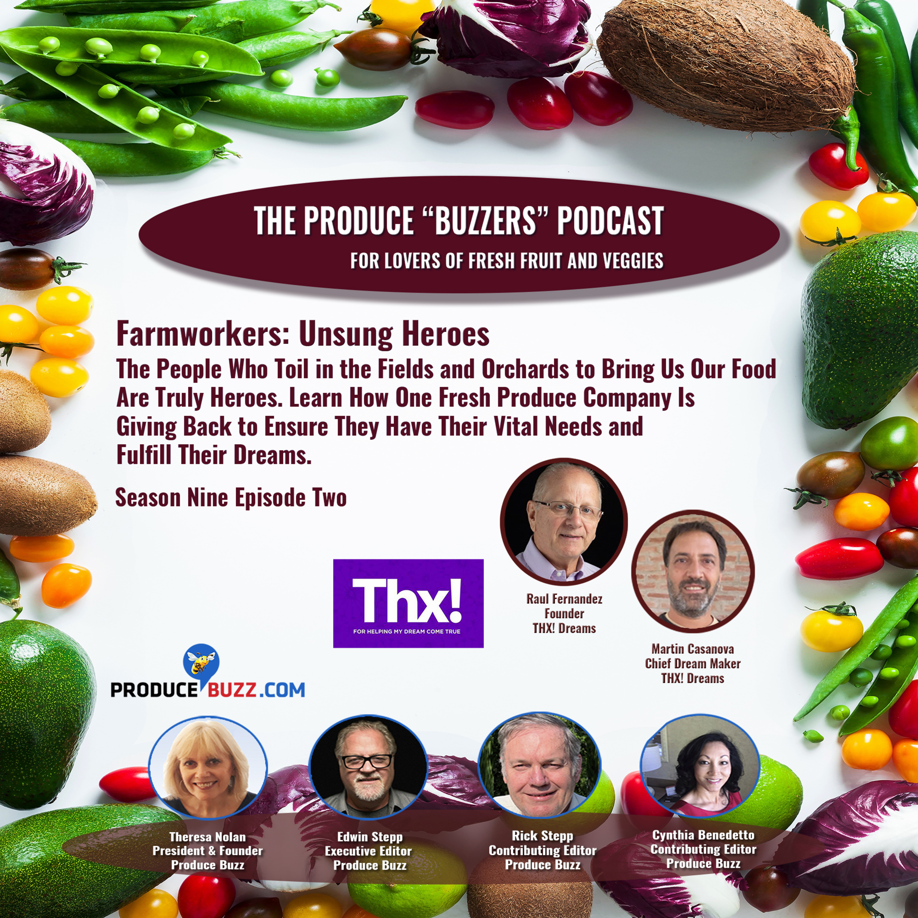 Produce Buzzers - A Podcast for Lovers of Fresh Fruits and Veggies