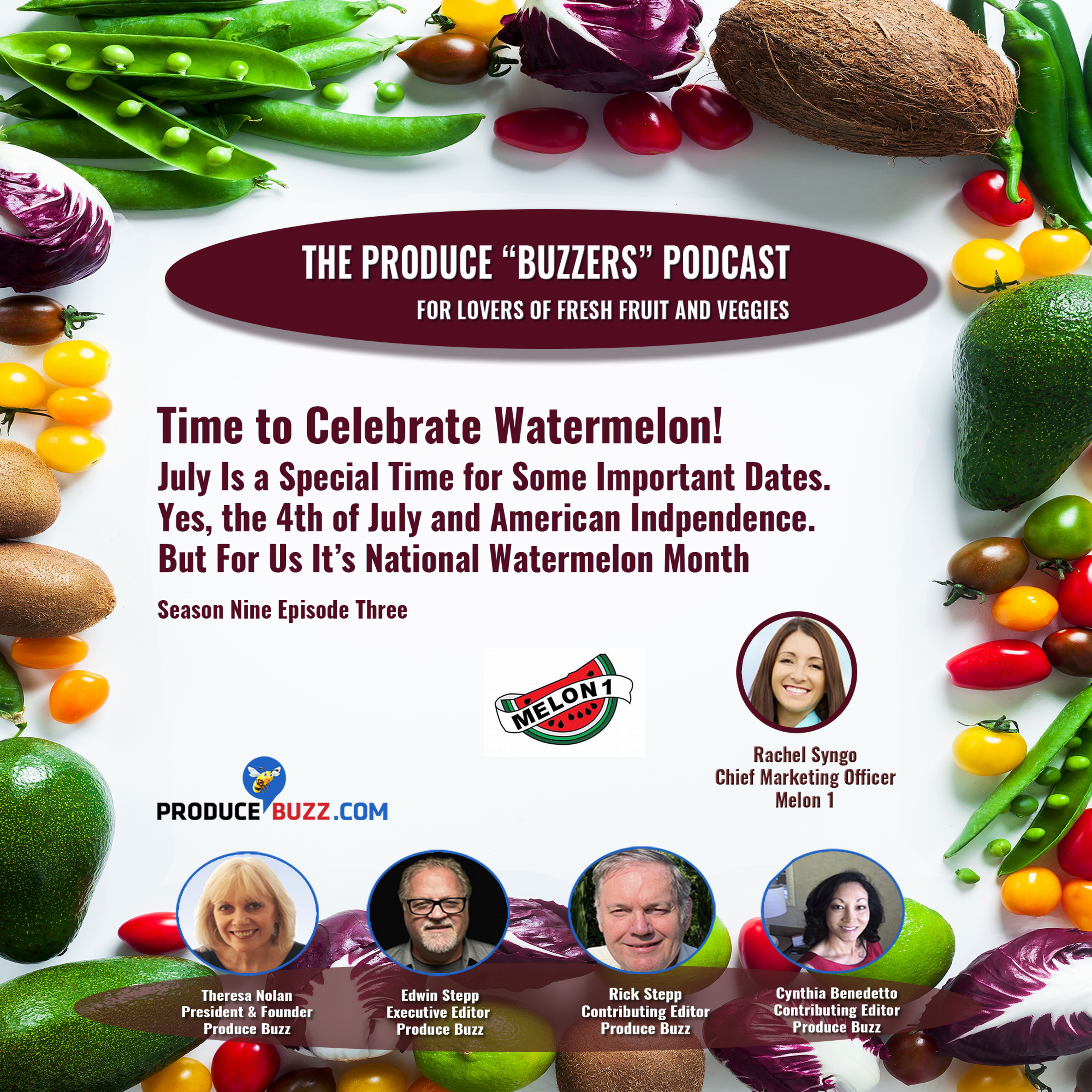 Produce Buzzers - A Podcast for Lovers of Fresh Fruits and Veggies