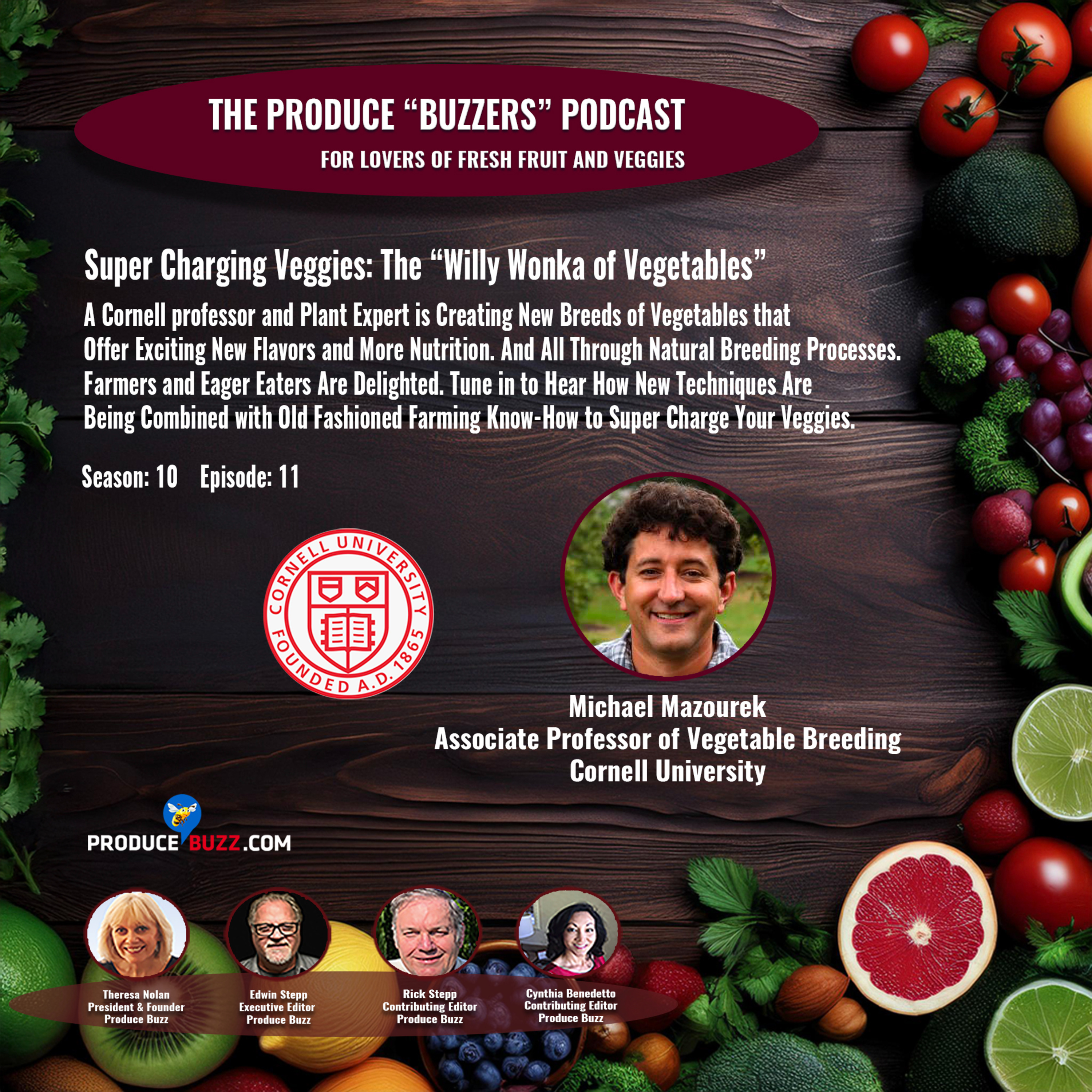 Produce Buzzers - A Podcast for Lovers of Fresh Fruits and Veggies