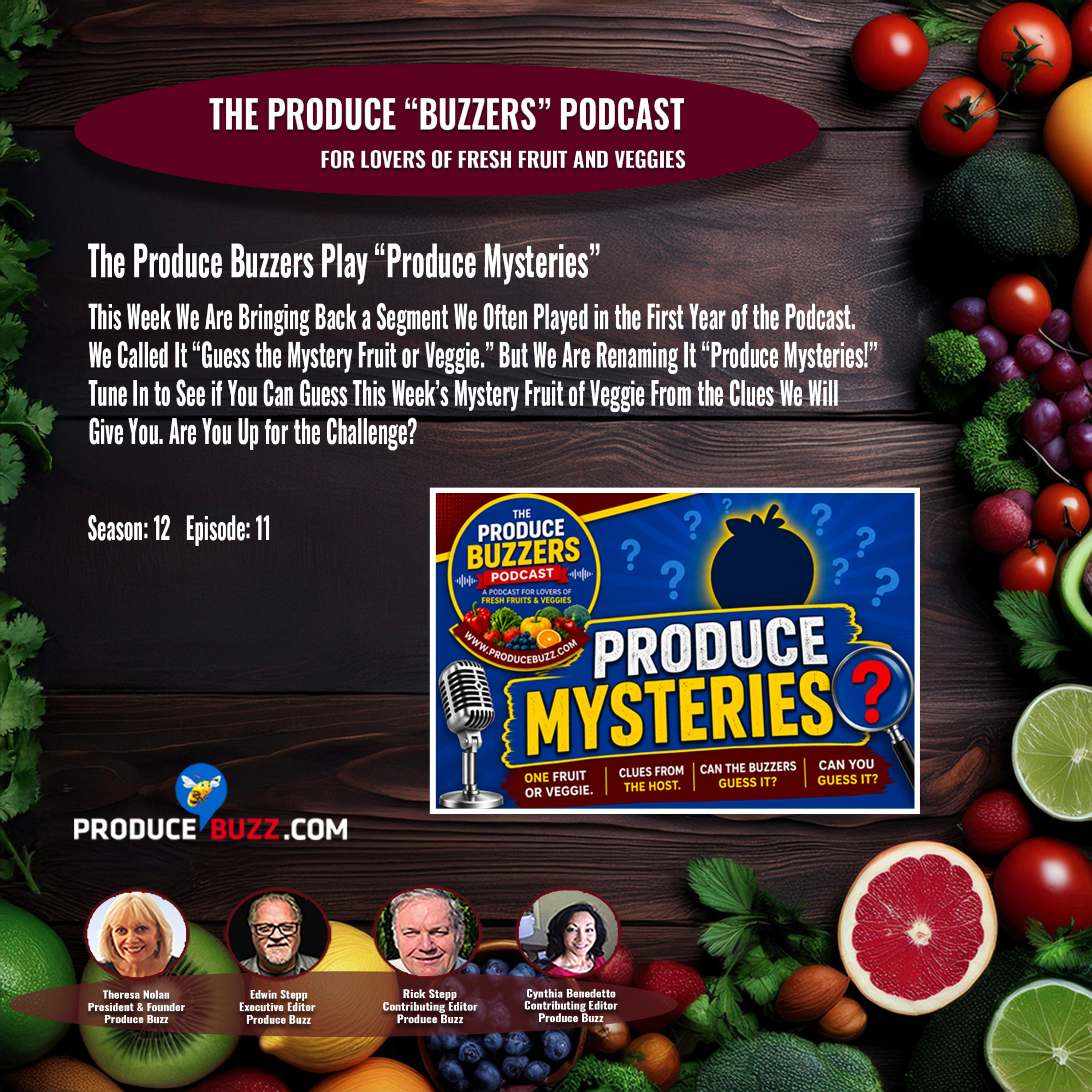 The Produce Buzzers Play "Produce Mysteries!" episode artwork