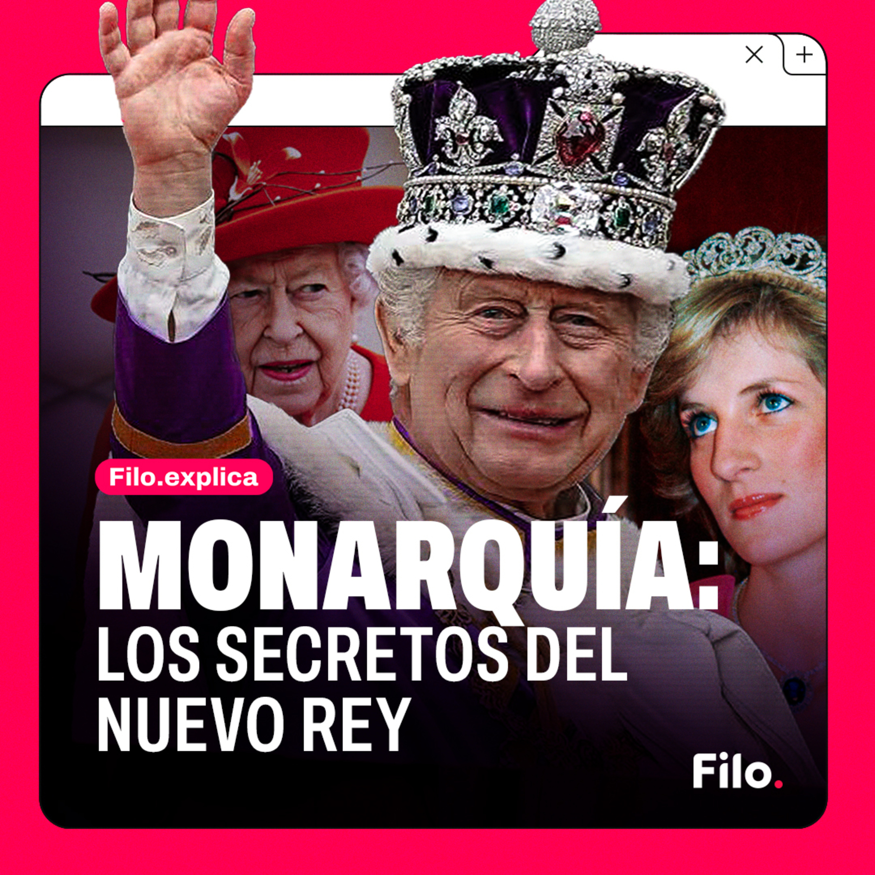 La VERDAD de CARLOS III de Inglaterra: polémicas, Lady Di y qué pasó en la coronación | Filo.explica episode artwork