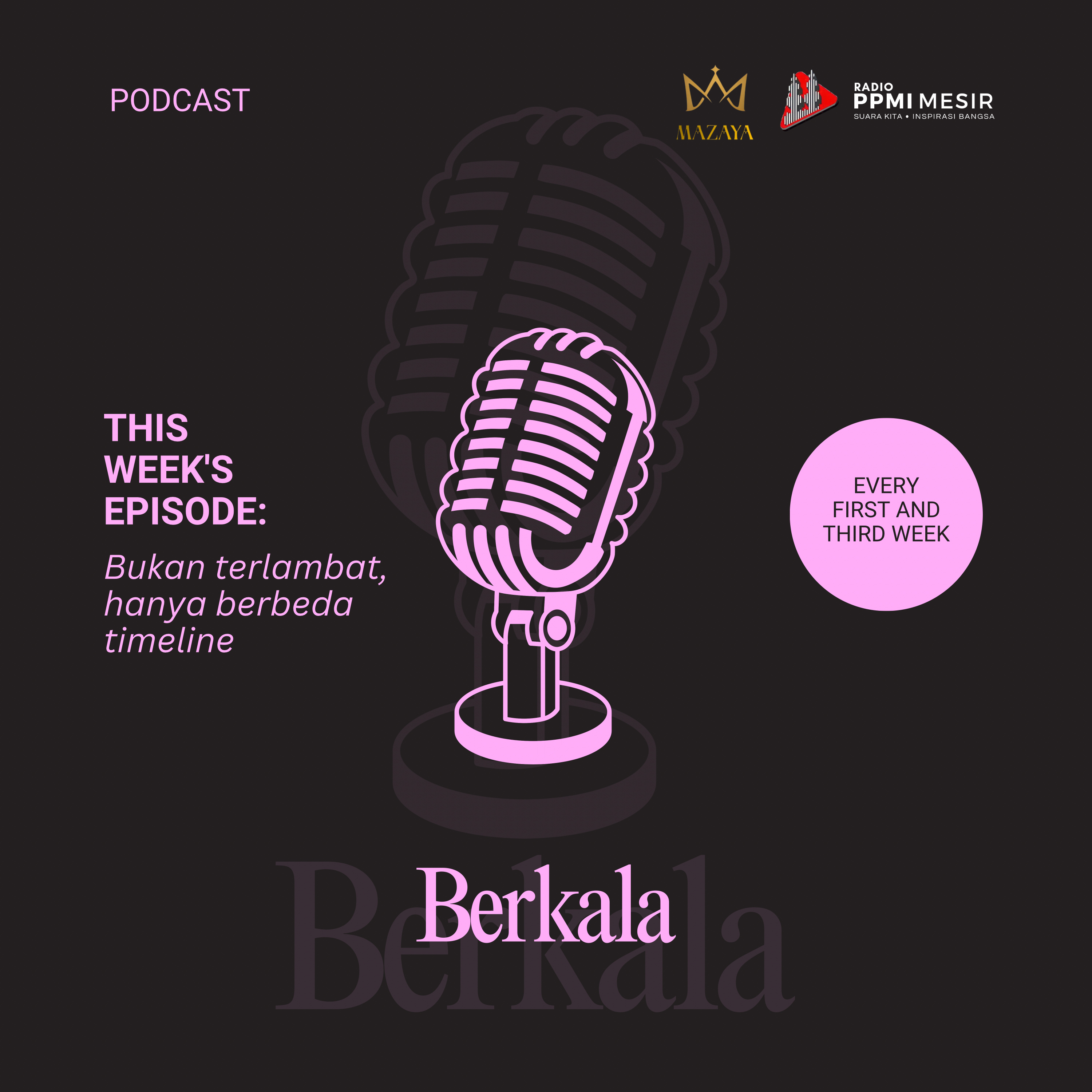 Bukan terlambat, hanya berbeda timeline episode artwork