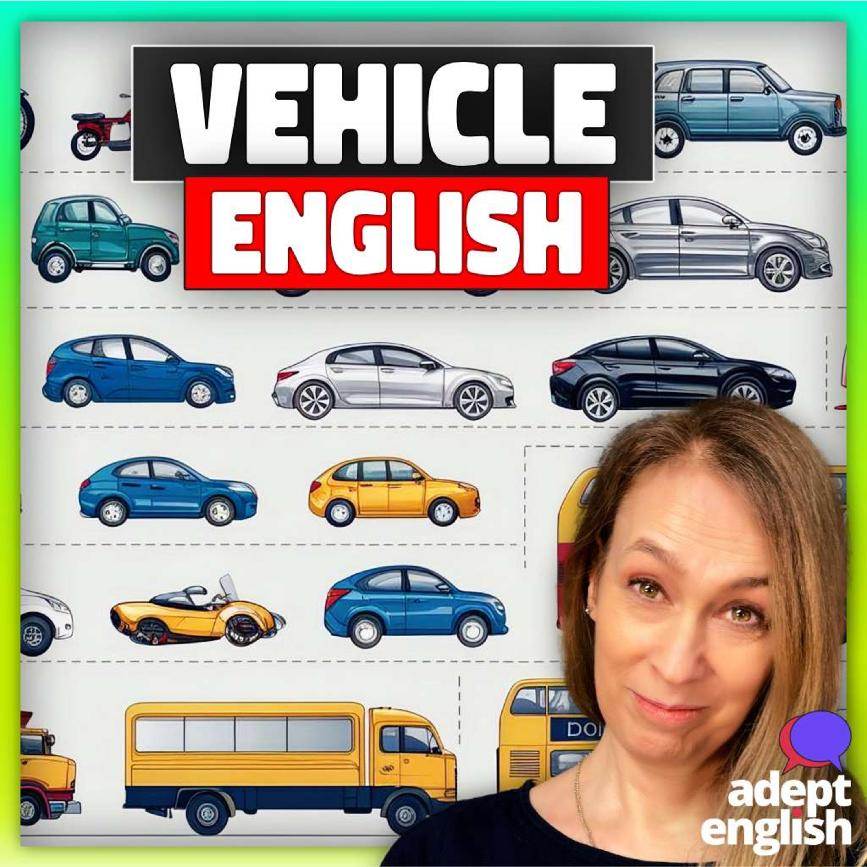 cover of episode British English Vocabulary For Vehicles: From Taxis To Lorries Ep 759