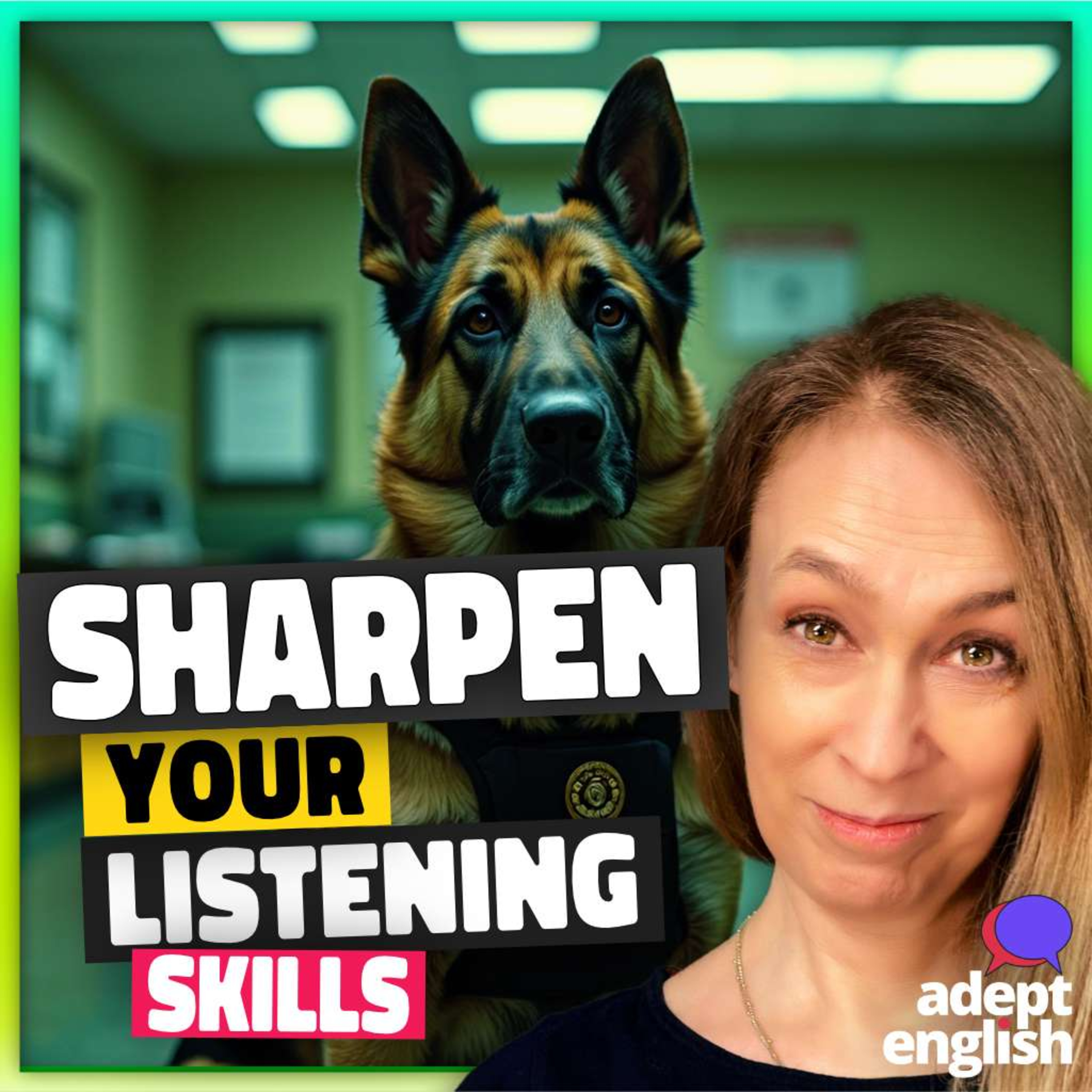 cover of episode Learn English With Slow News: Police Dog Pensions Ep 813