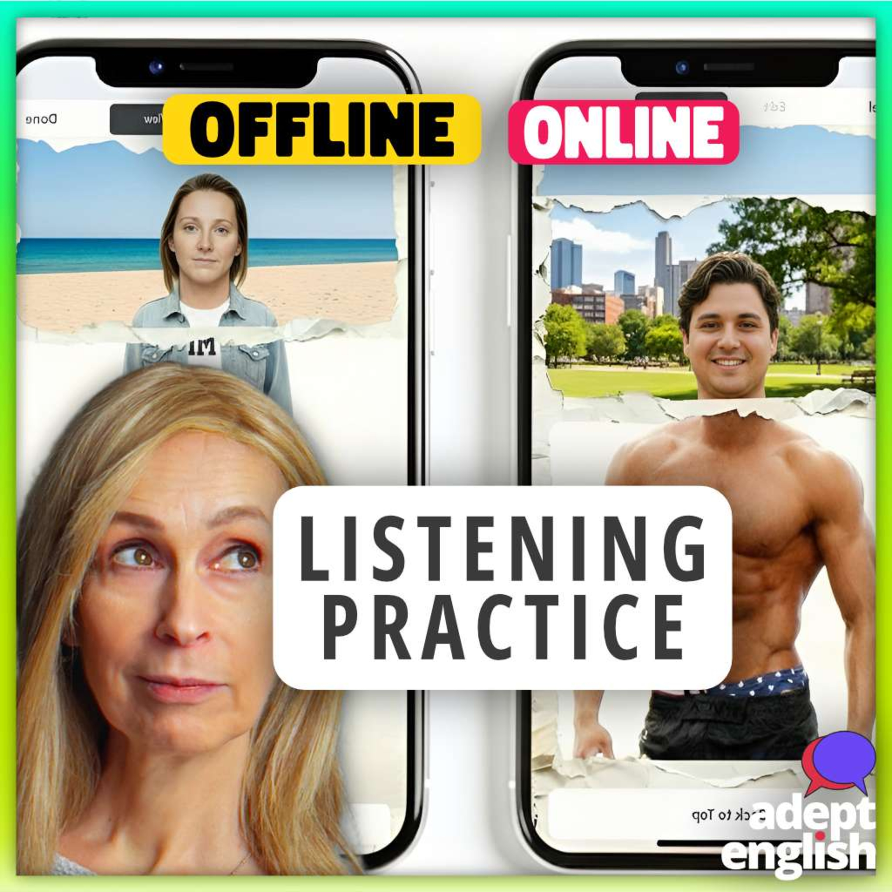 Why Face-to-Face Beats Online: English Dating Conversation Ep 833