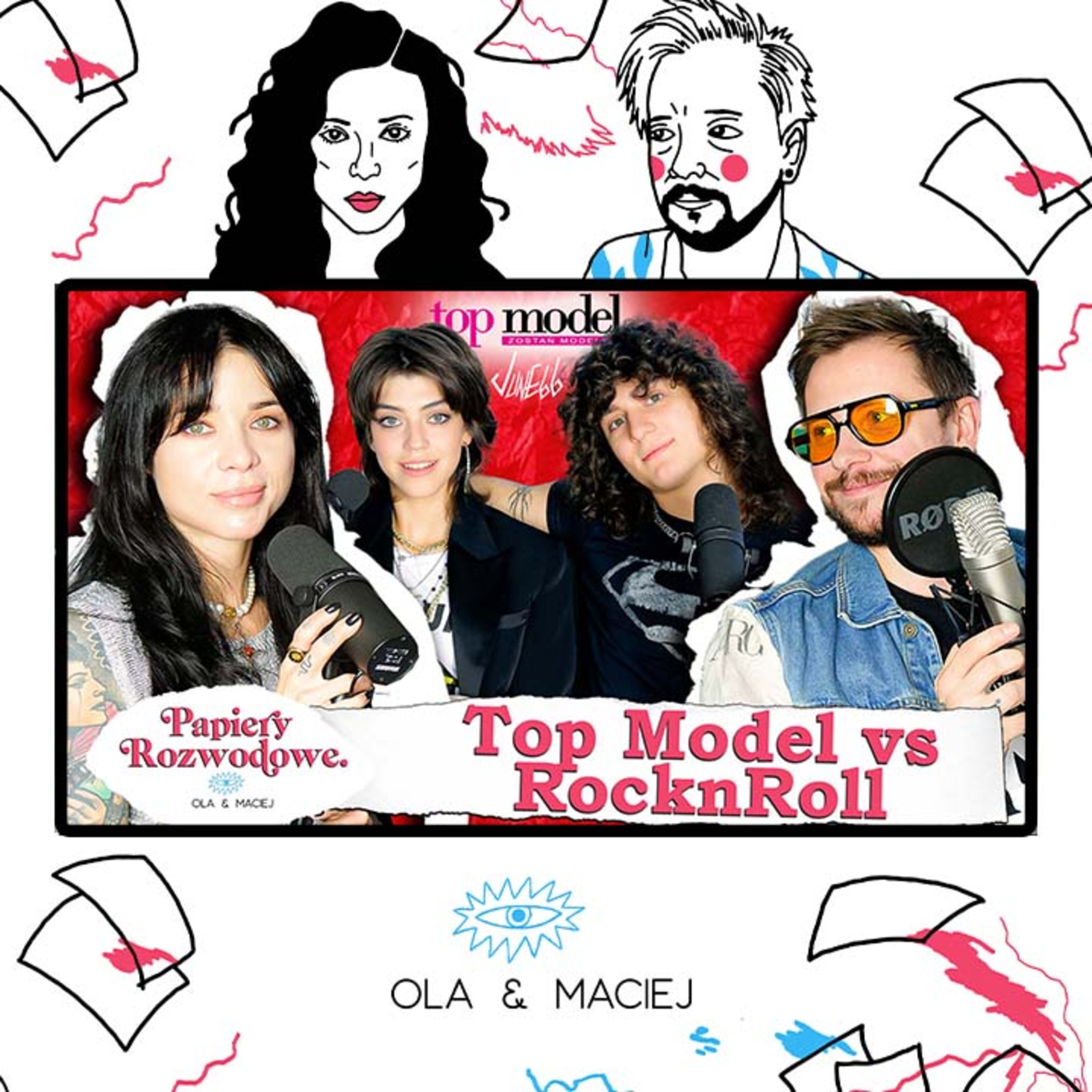 Sofia i Szymon - Top Model vs RocknRoll - Papiery Rozwodowe Podcast #111 episode artwork