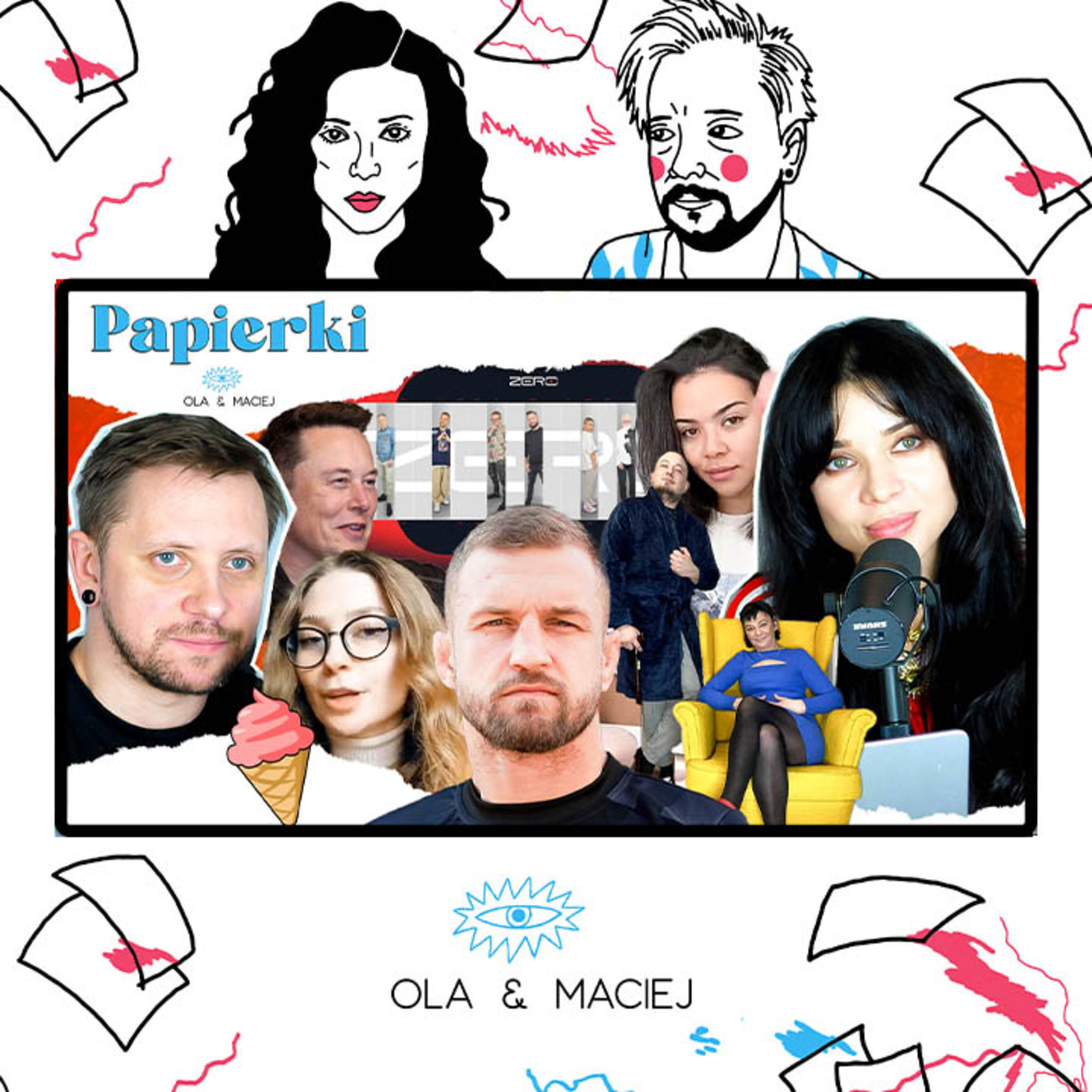 Oskarżenia wobec Wrzoska, Najjjka nie lubi lodów, Daniel Magical sprzedaje Matkę - PAPIERKI #99 episode artwork