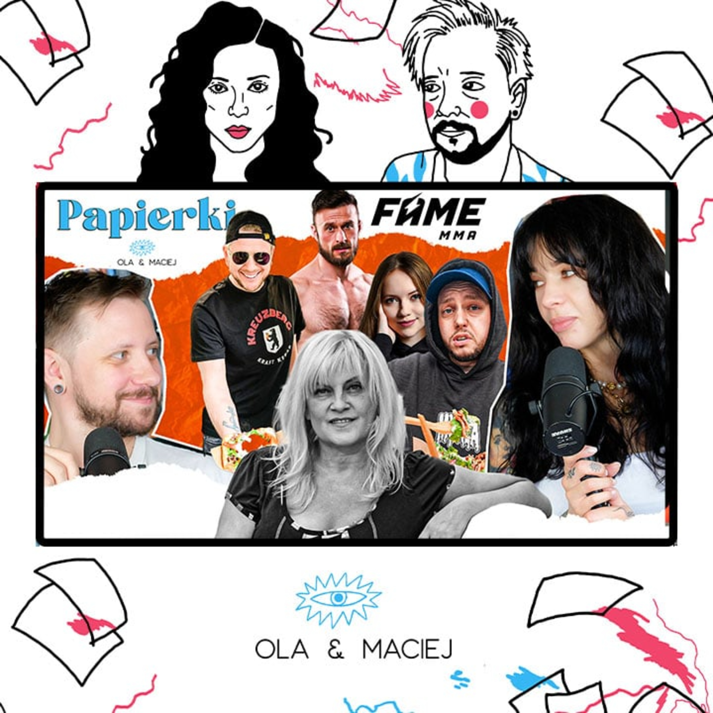 Książulo vs Kebab Chajzera, Pasha na FAME MMA, Kto wygrał WYBORY? - PAPIERKI #118 episode artwork