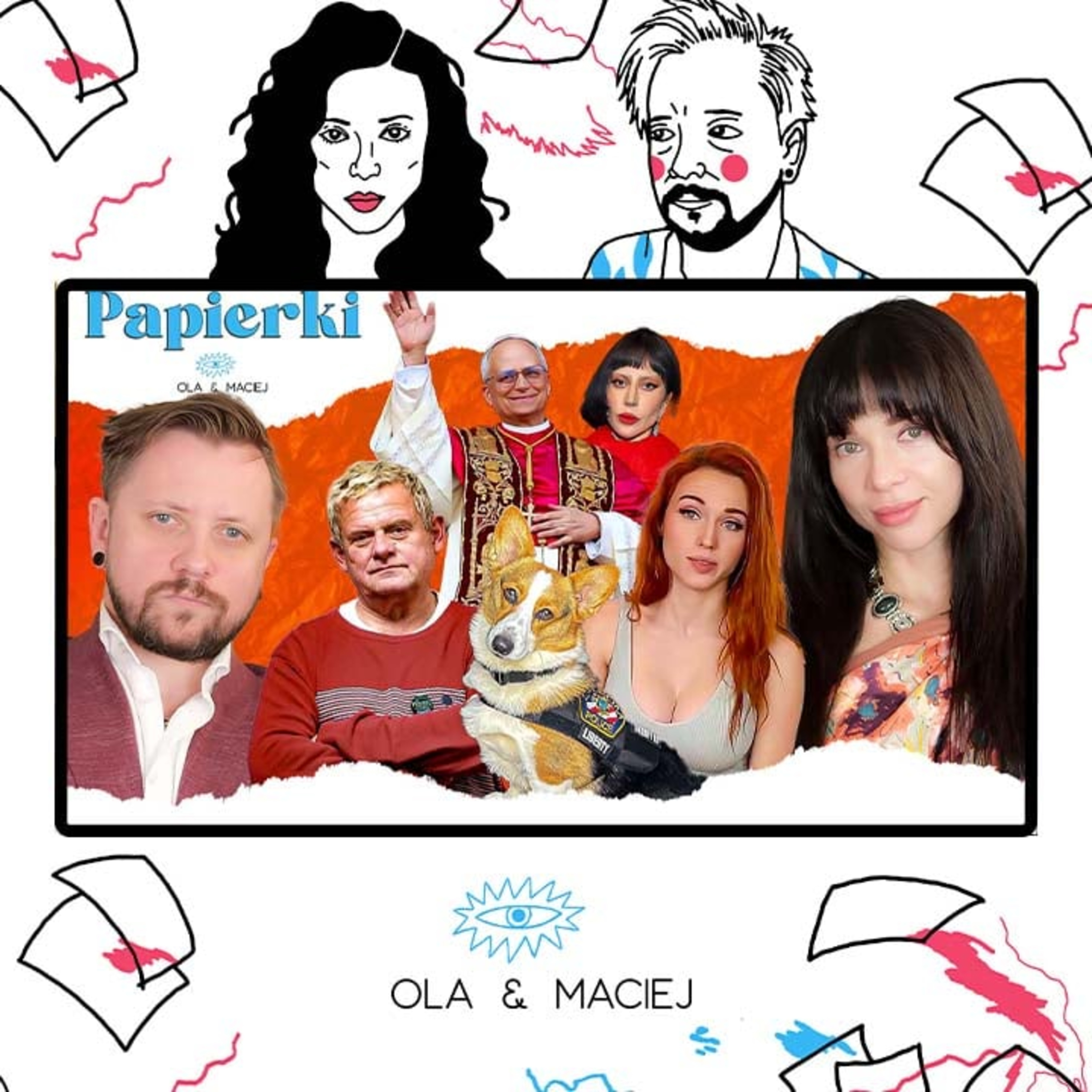 Nowy Papież, Amouranth wzywa policję na męża, Kazik z amfetaminą, Gola z akademią - PAPIERKI #151 episode artwork