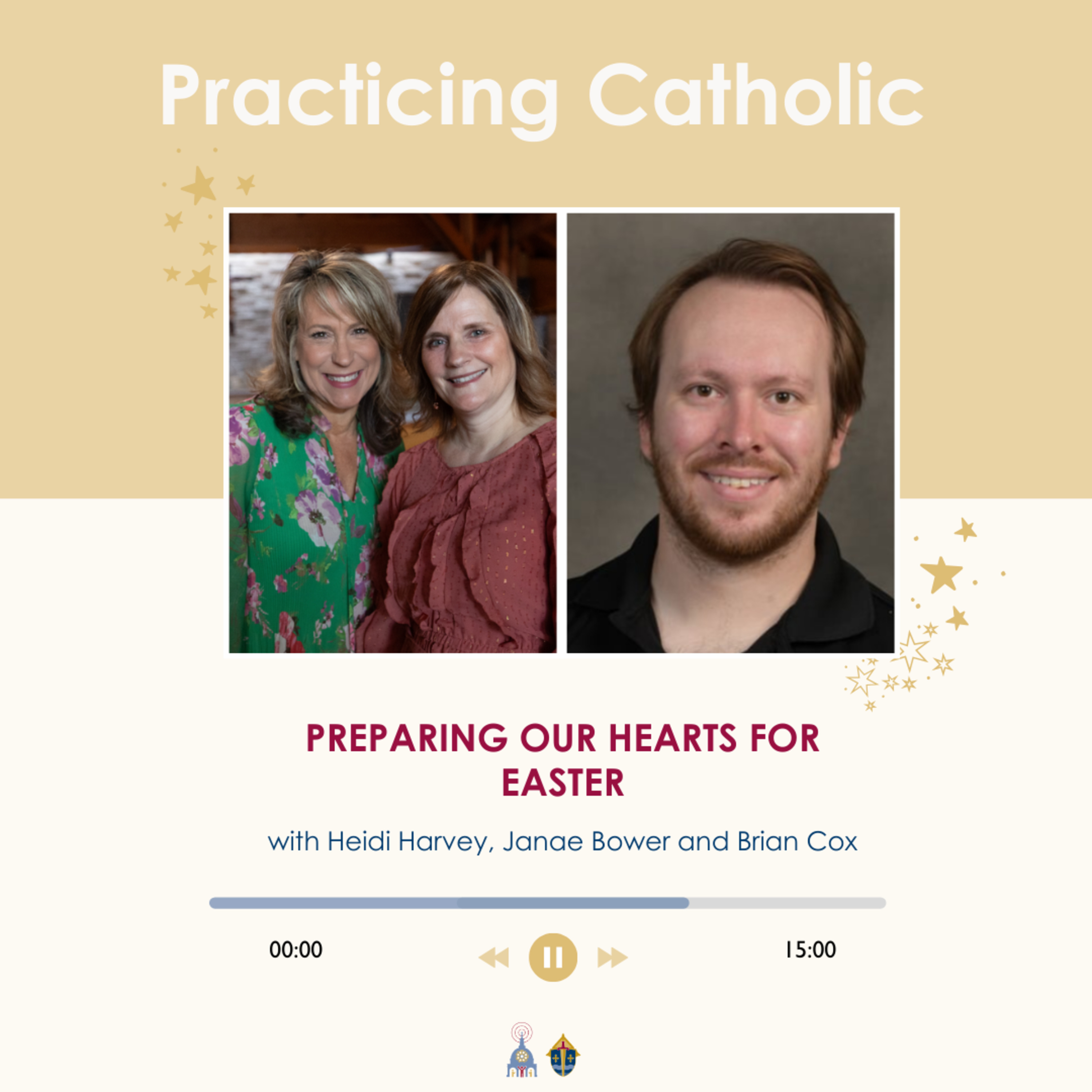 Preparing our hearts for Easter (with Heidi Harvey, Janae Bower and Brian Cox)