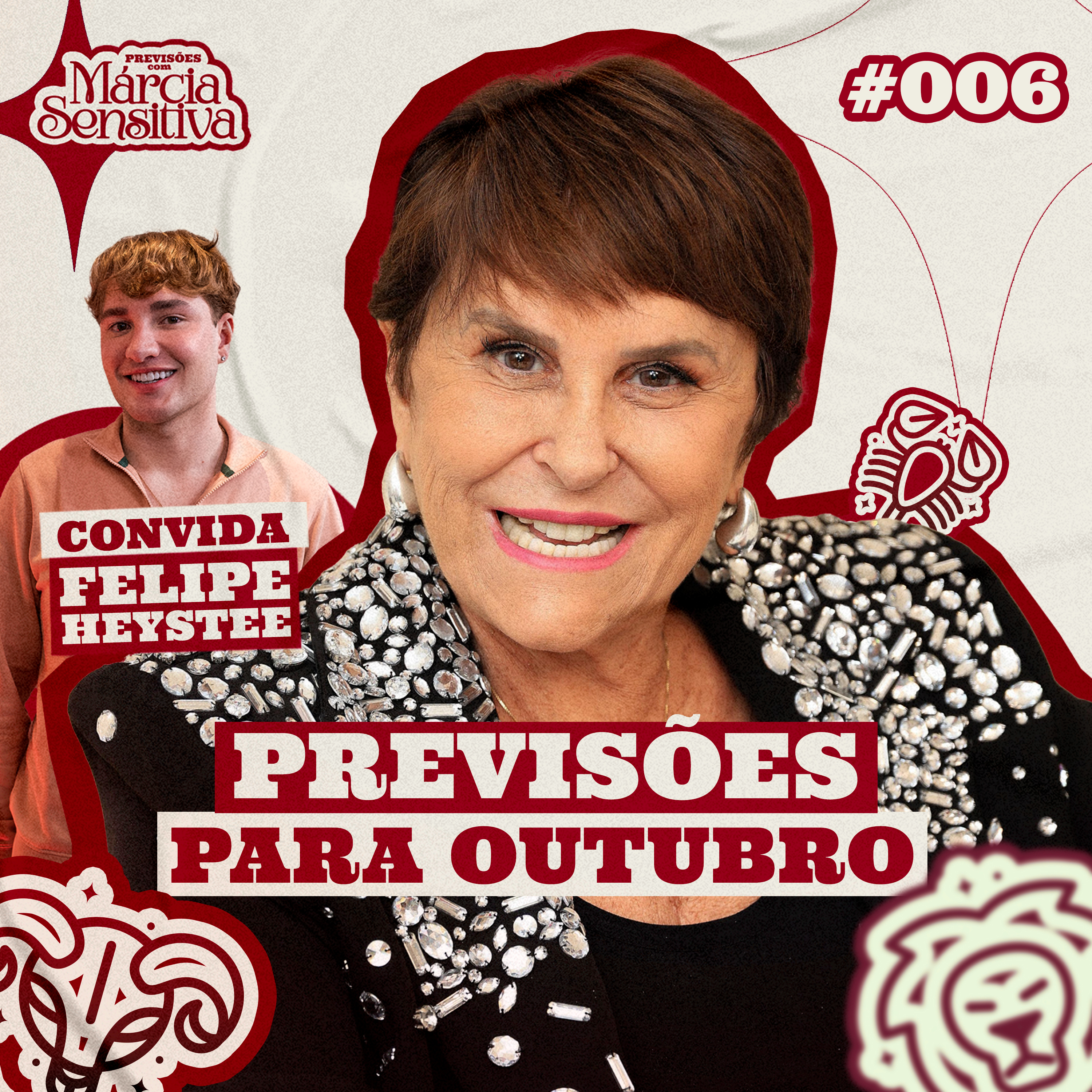 MÁRCIA SENSITIVA - PREVISÕES PARA OUTUBRO - COM PART. FELIPE HEYSTEE
