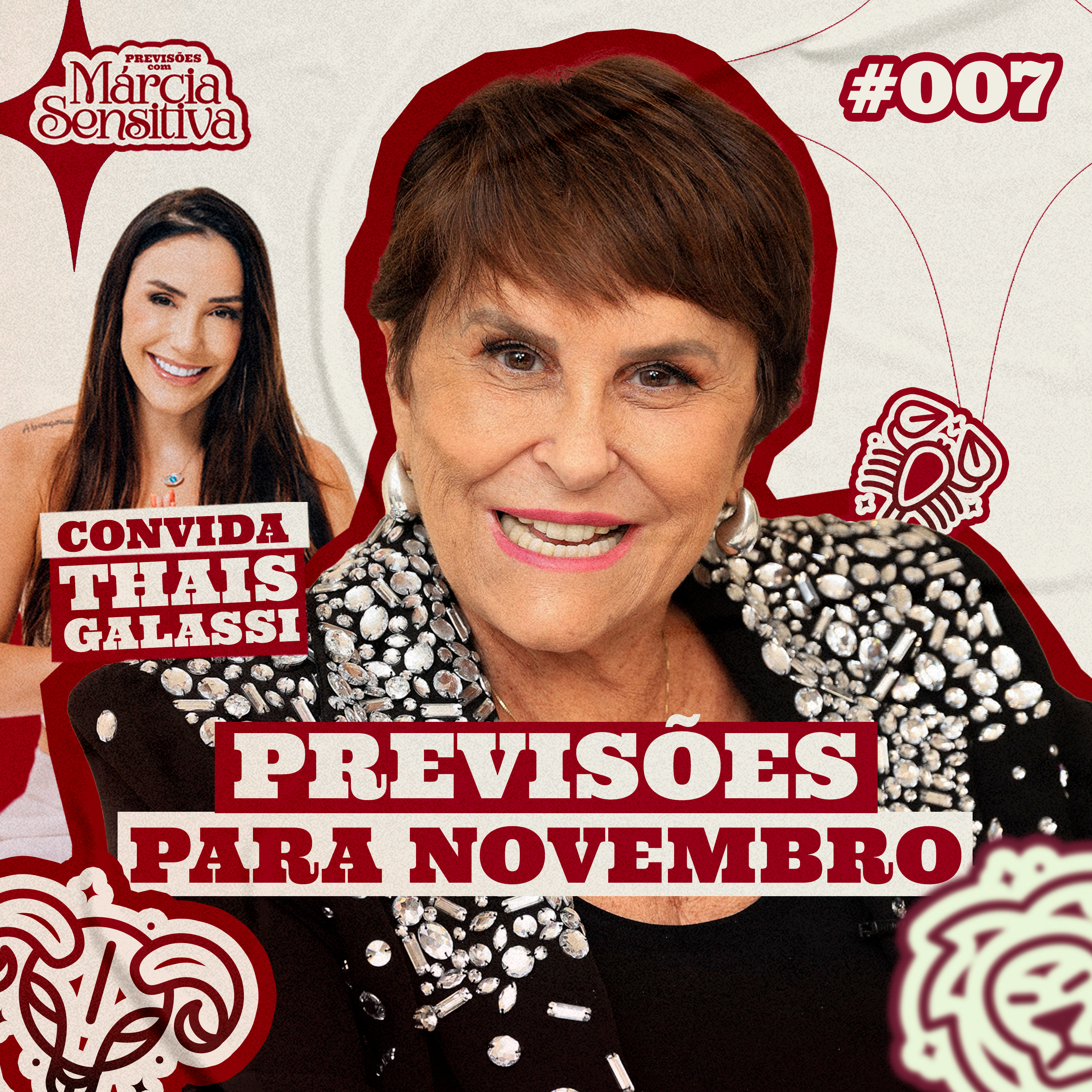 MÁRCIA SENSITIVA - PREVISÕES PARA NOVEMBRO - COM PART. THAIS GALASSI