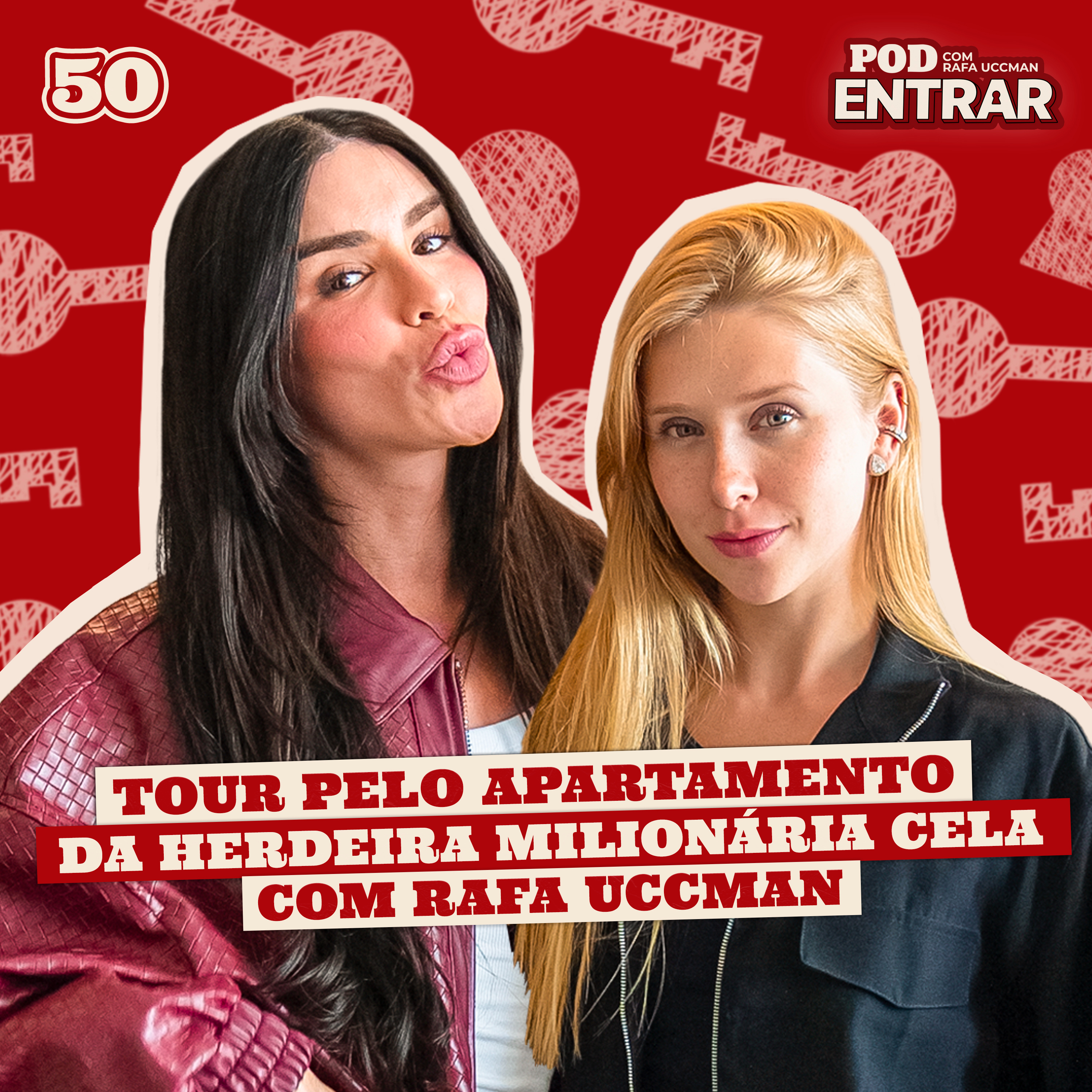 POD ENTRAR: Tour pelo apartamento da herdeira milionária Cela com Rafa Uccman