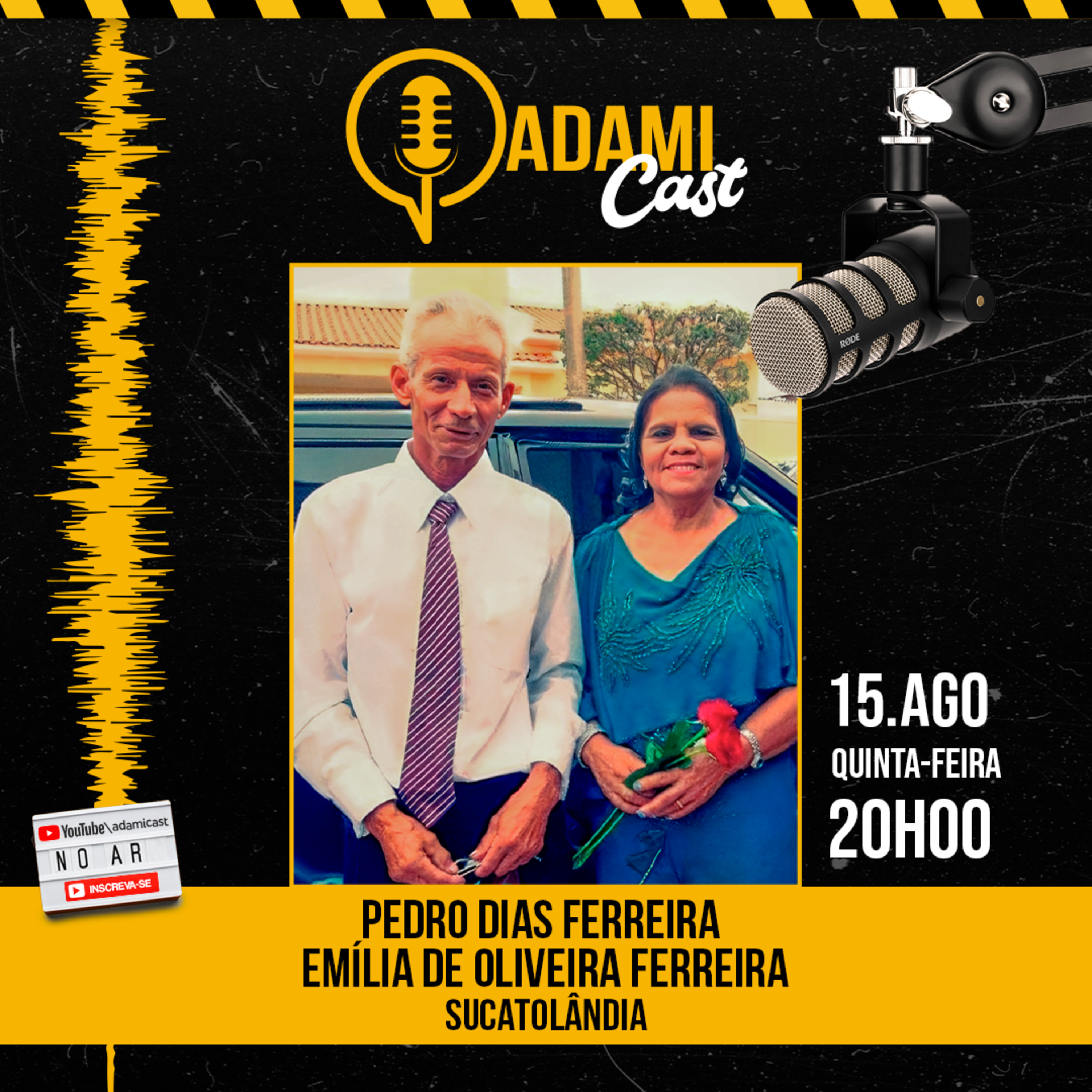 #332 - Pedro Dias Ferreira e Emília de Oliveira Ferreira - Sucatolândia - AdamiCast episode artwork