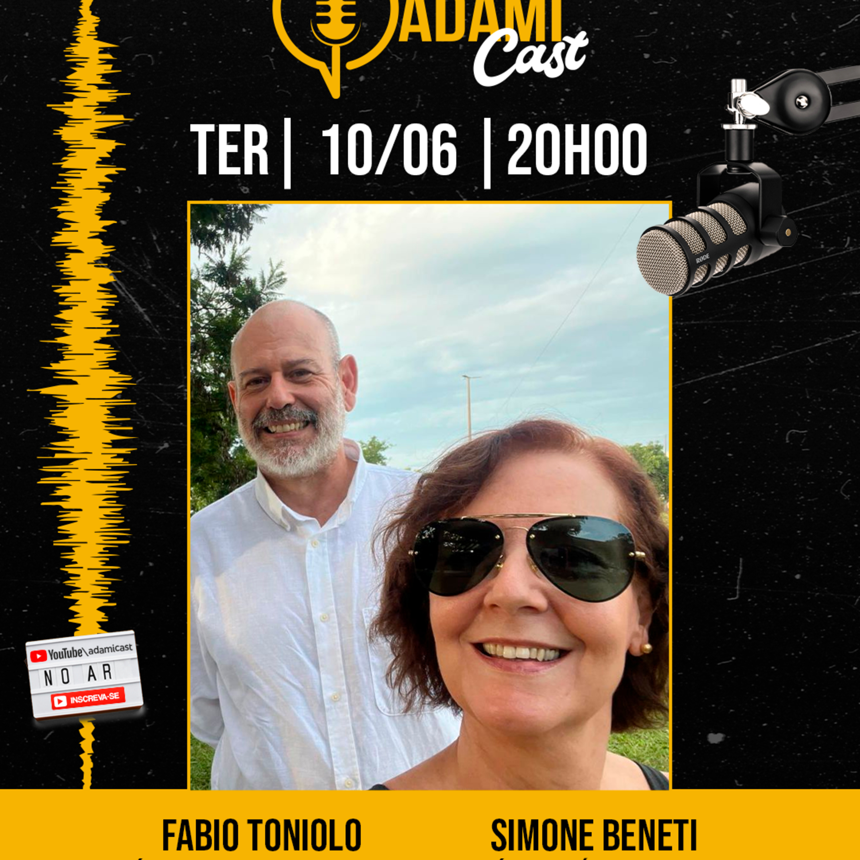 #402 - Fabio Toniolo e Simone Beneti - Ótica e Relojoaria Toniolo - AdamiCast episode artwork