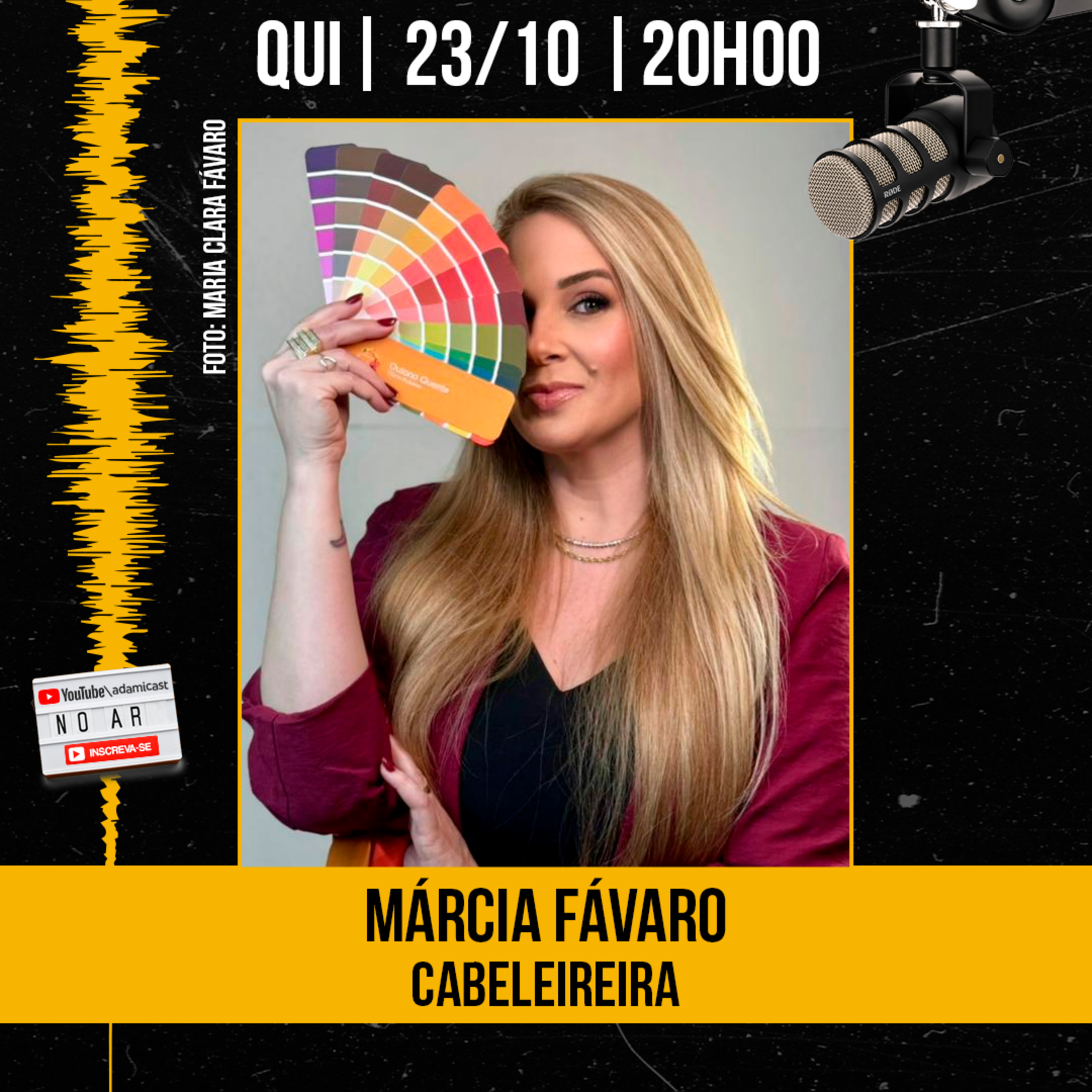 #426 - Márcia Fávaro - Consultora de Cabelo e Imagem - AdamiCast episode artwork