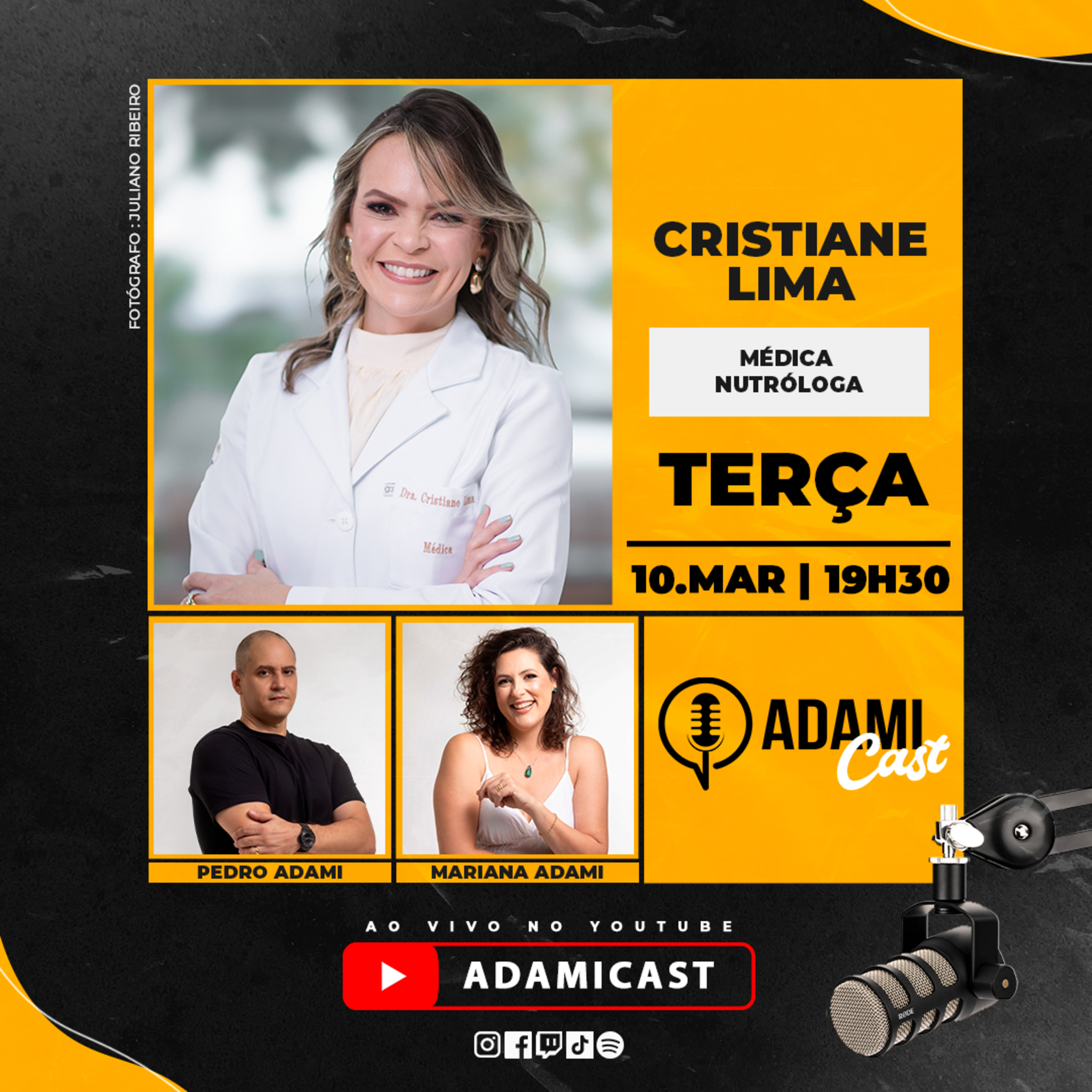 #452 - Cristiane Lima - Médica Nutróloga - AdamiCast episode artwork