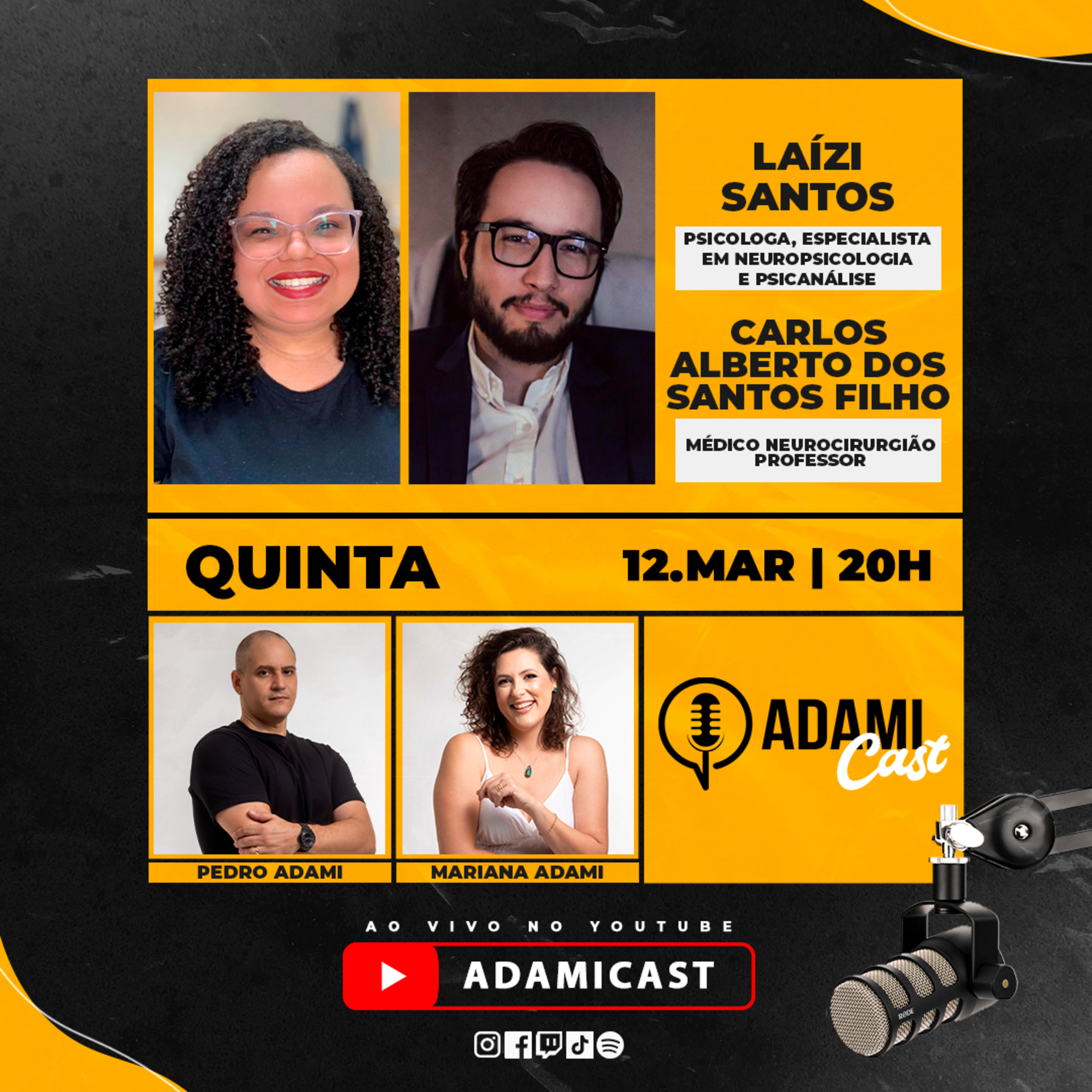 #453 - Laízi Santos e Carlos Alberto dos Santos Filho - Neuropsicopedagogia - AdamiCast episode artwork