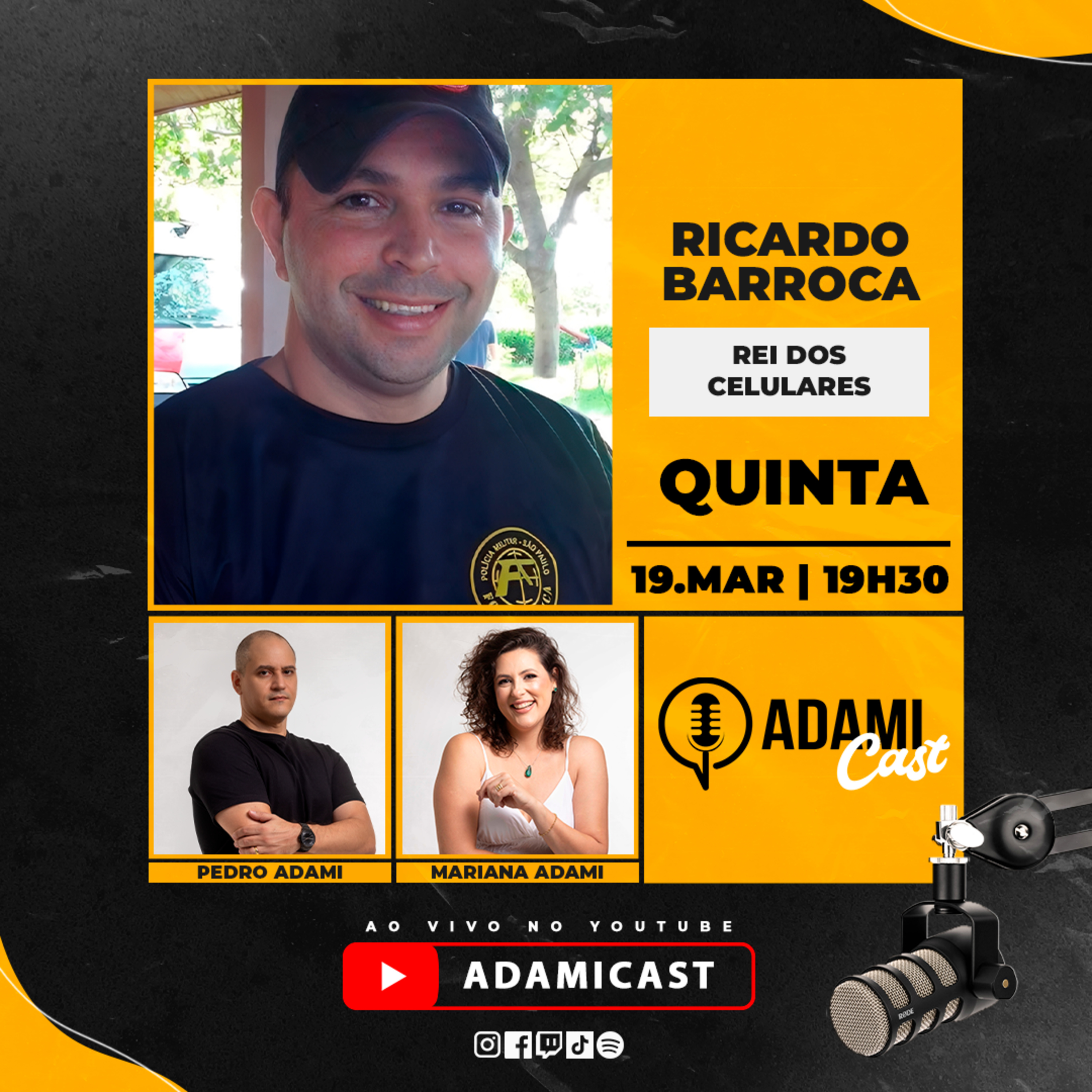 #455 - Ricardo Barroca - Rei dos Celulares - AdamiCast episode artwork