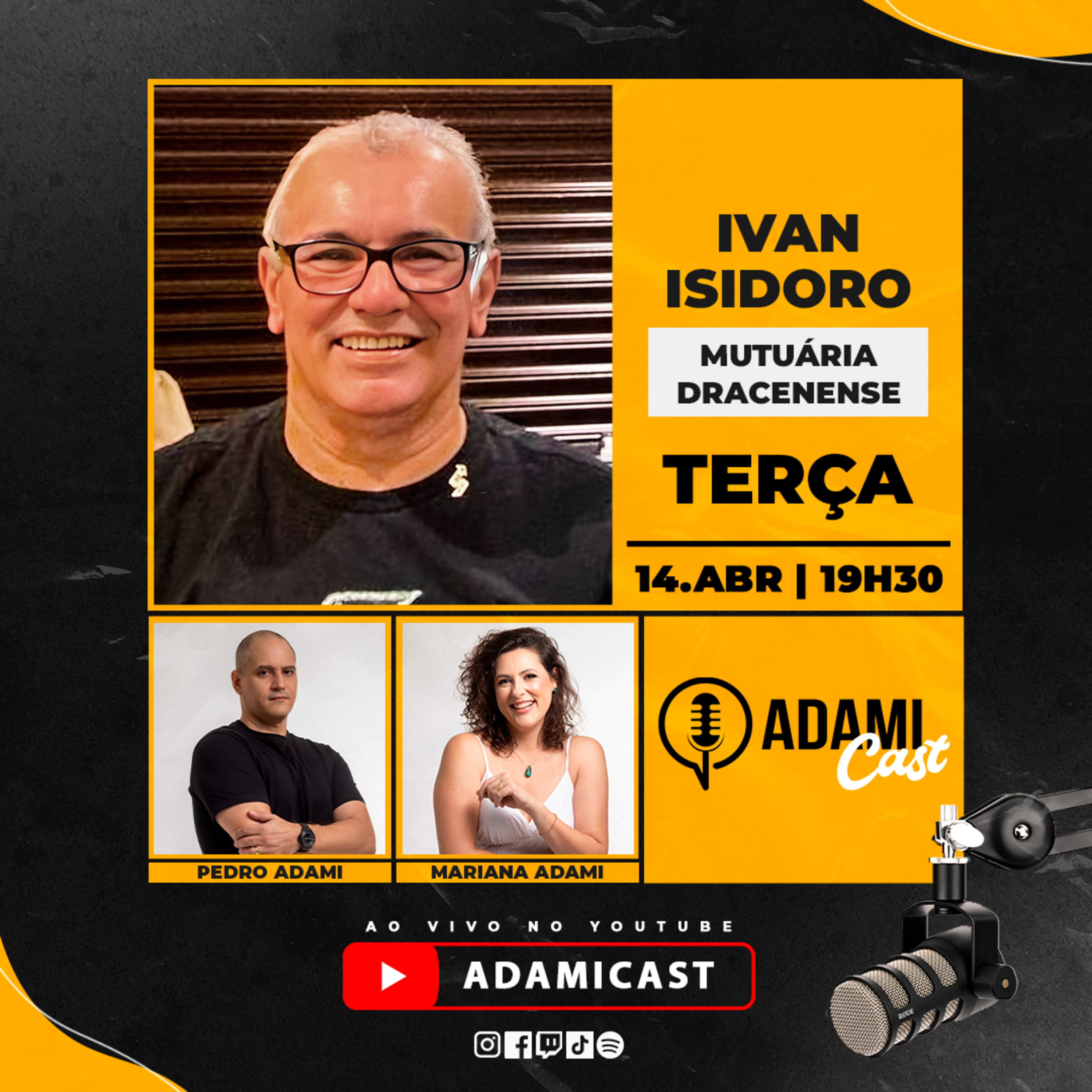 #461 - Ivan Isidoro - Mutuária Dracenense - AdamiCast episode artwork