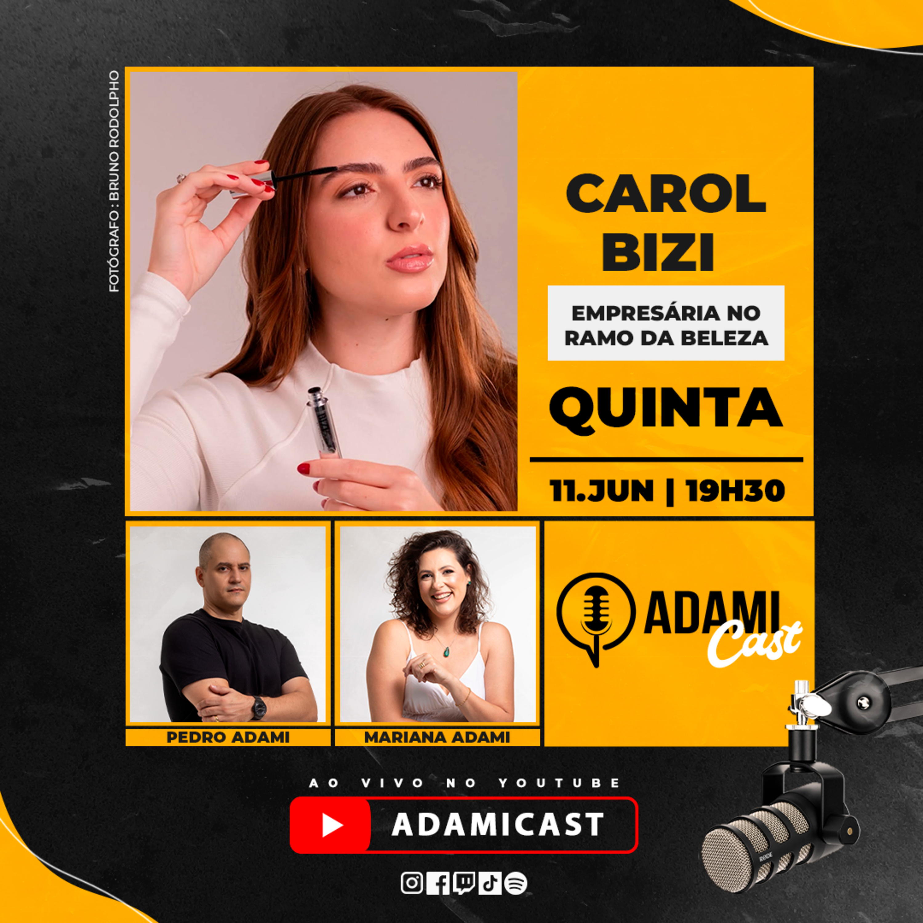 #472 - Carol Bizi - Empresária no ramo da beleza - AdamiCast episode artwork