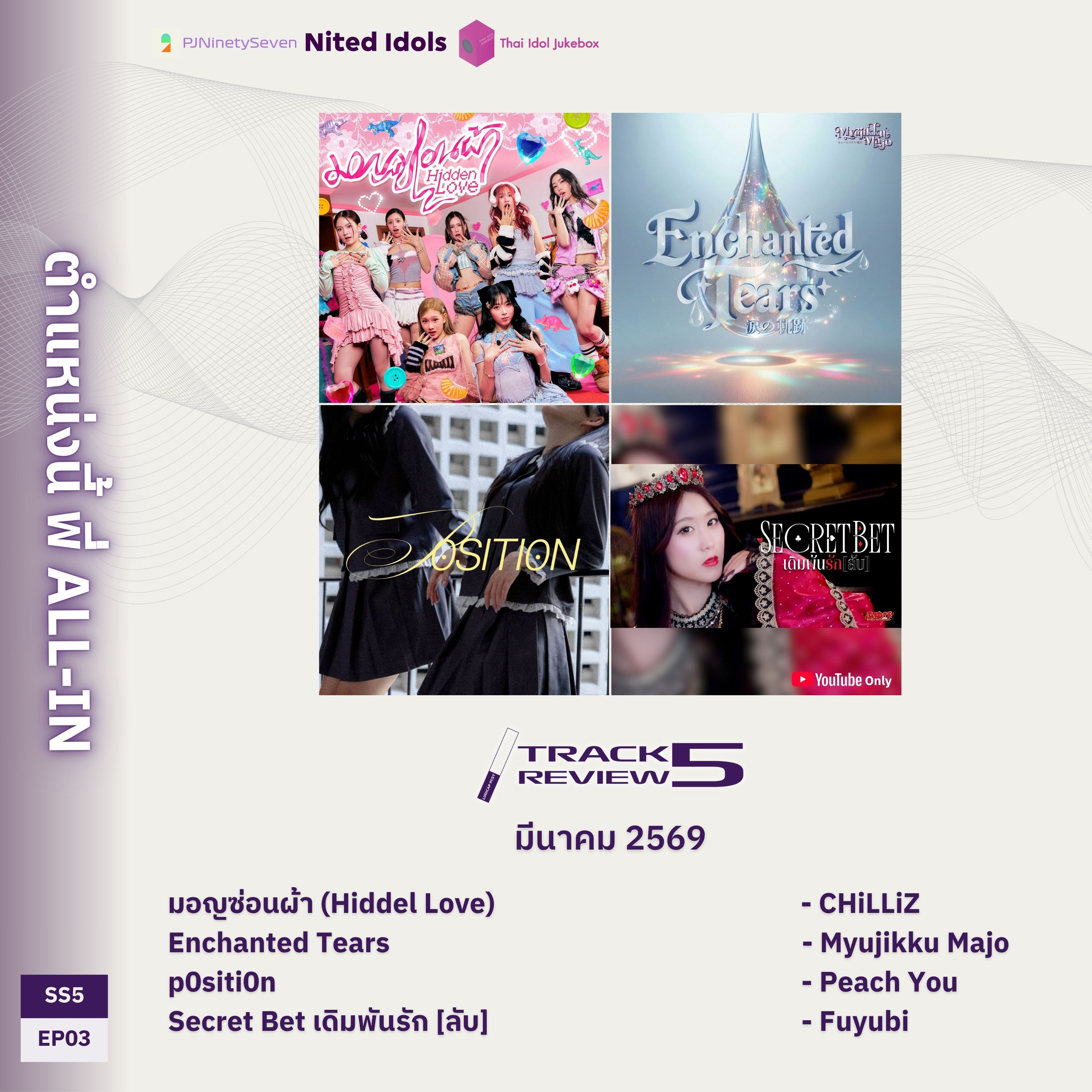 Track Review SS5EP03 (MAR26) | ตำแหน่งนี้ พี่ ALL-IN | LodiCap PCST episode artwork