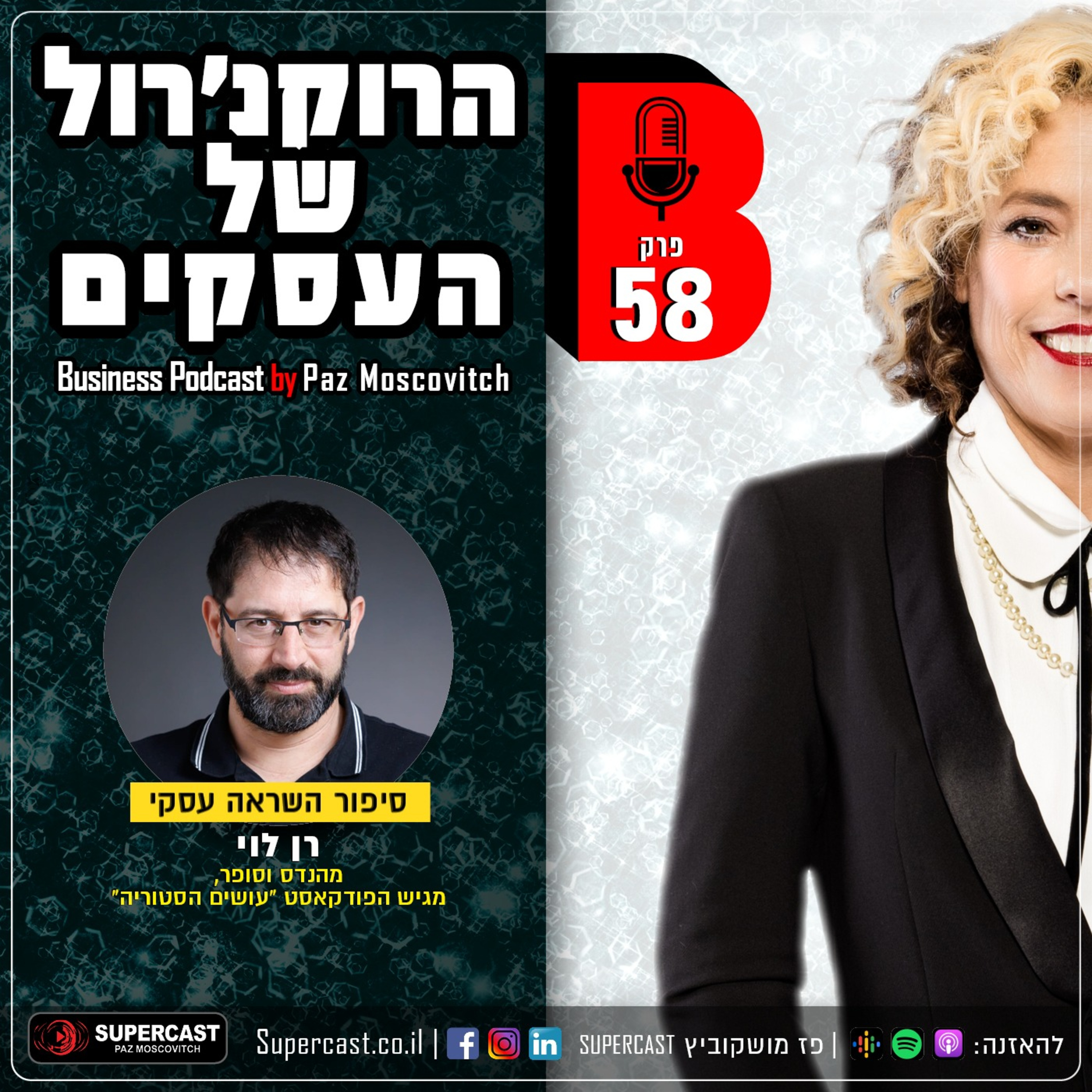 הרוקנרול של העסקים | סיפורי השראה עסקיים |פז מושקוביץ