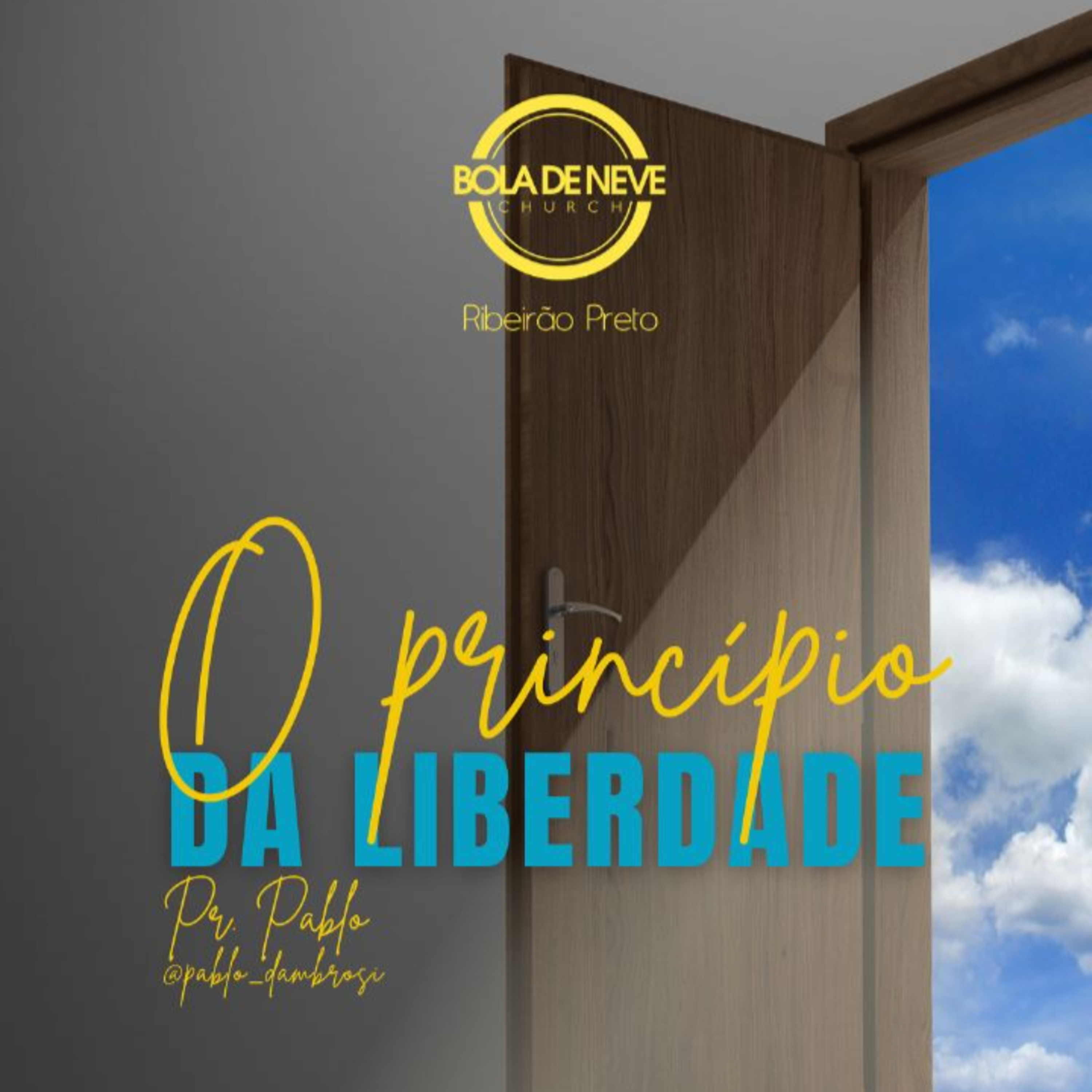 Pr Pablo D'Ambrosi - O princípio da liberdade - Culto de Páscoa - 09-04-2023 episode artwork