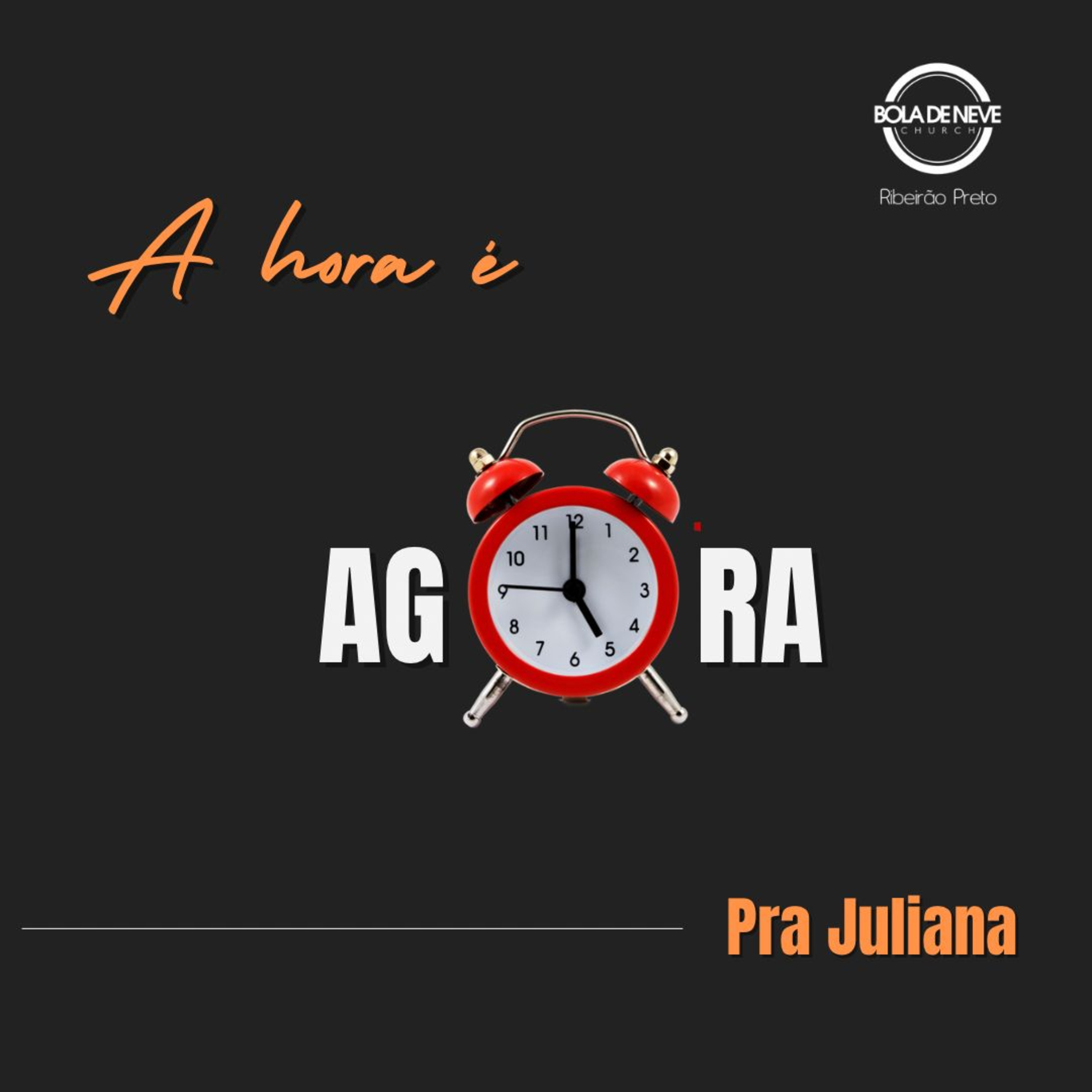 Pra. Juliana - A hora é agora - 29-08-2024 episode artwork