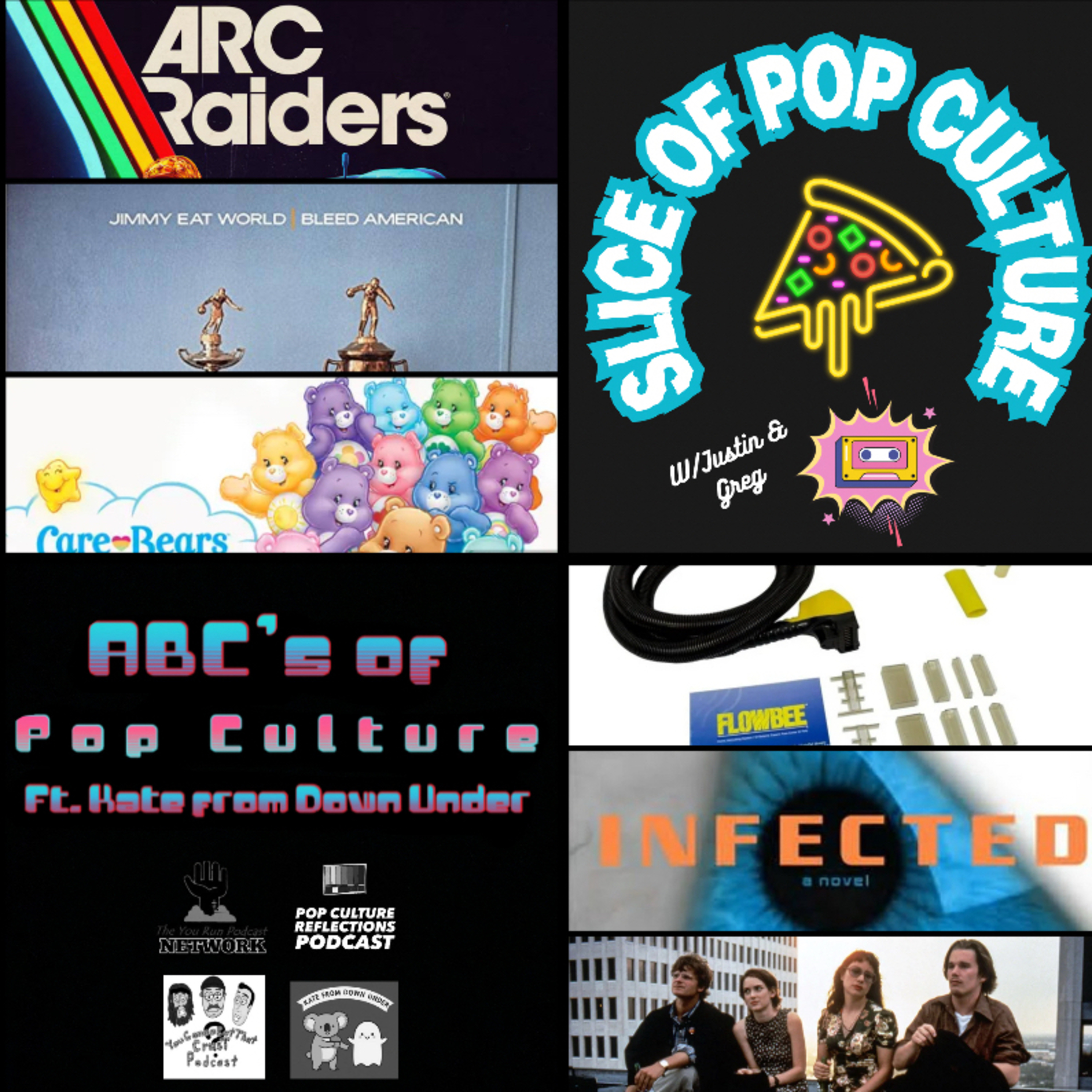 Slice of Pop Culture with Justin & Greg: ABC's of Pop Culture ft. Kate from Down Under episode artwork
