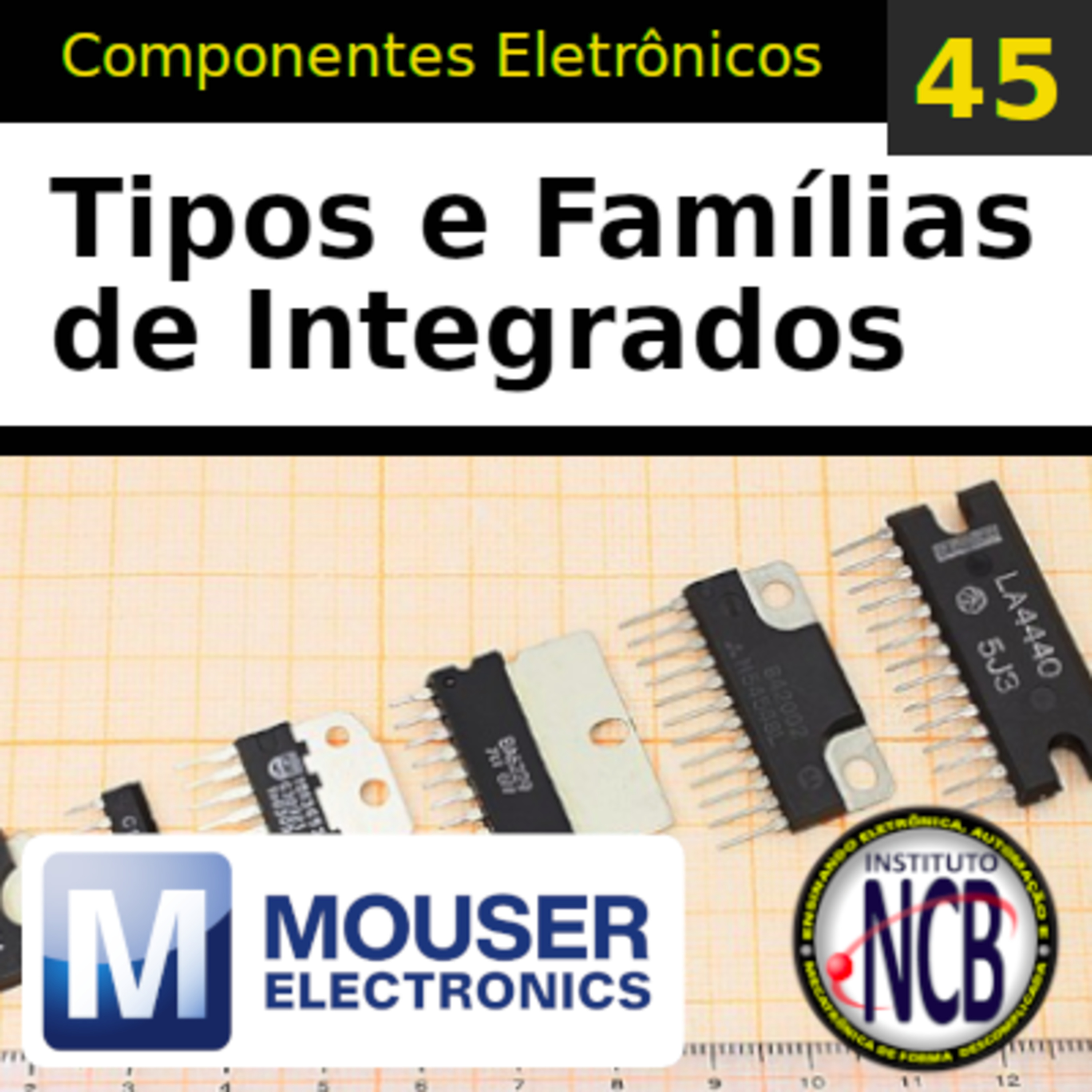 PDC045 - Tipos e famílias de integrados episode artwork