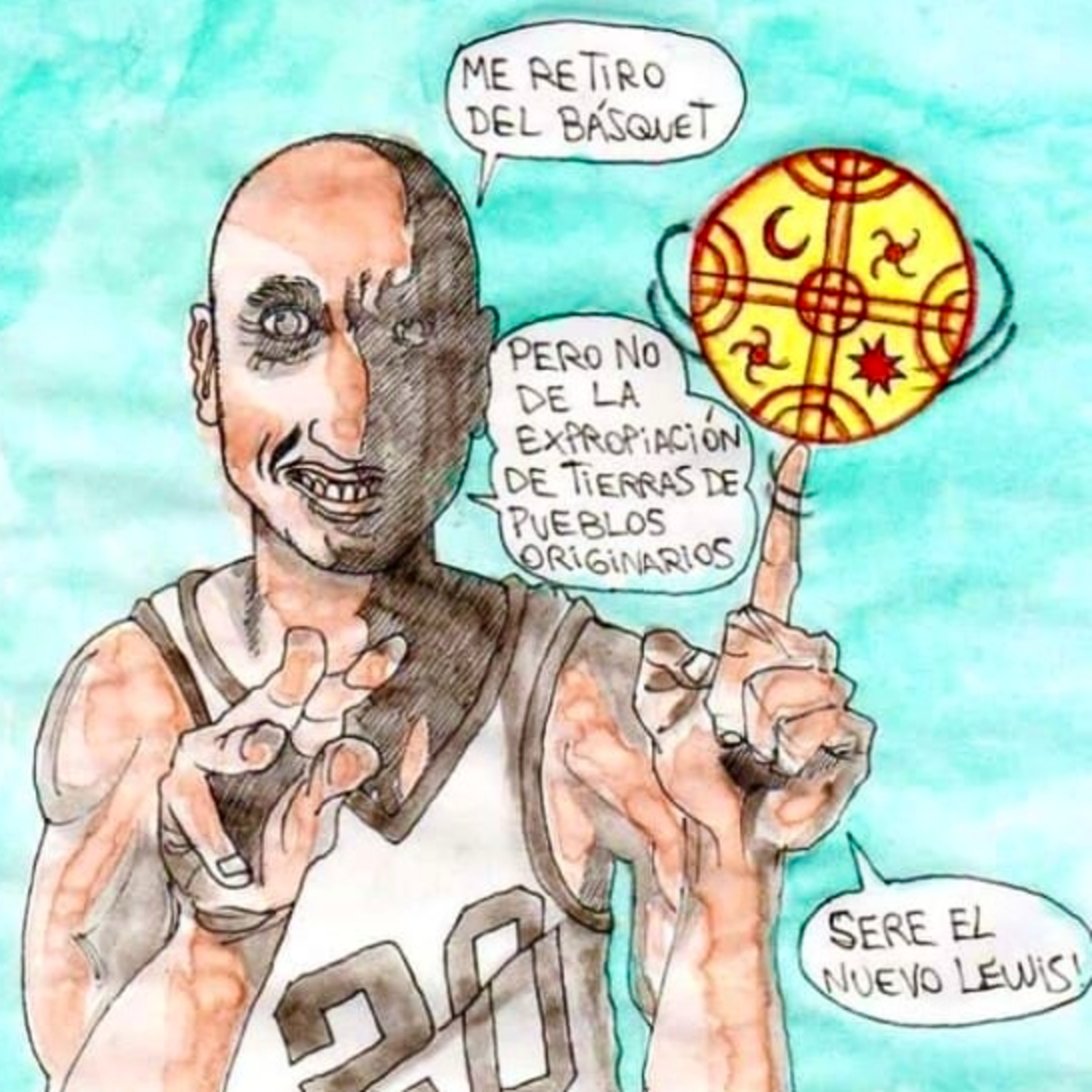 La ocupación de Ginóbili | Entrevista al werken de la Lof Paicil Antriao, Lorenzo Locon episode artwork