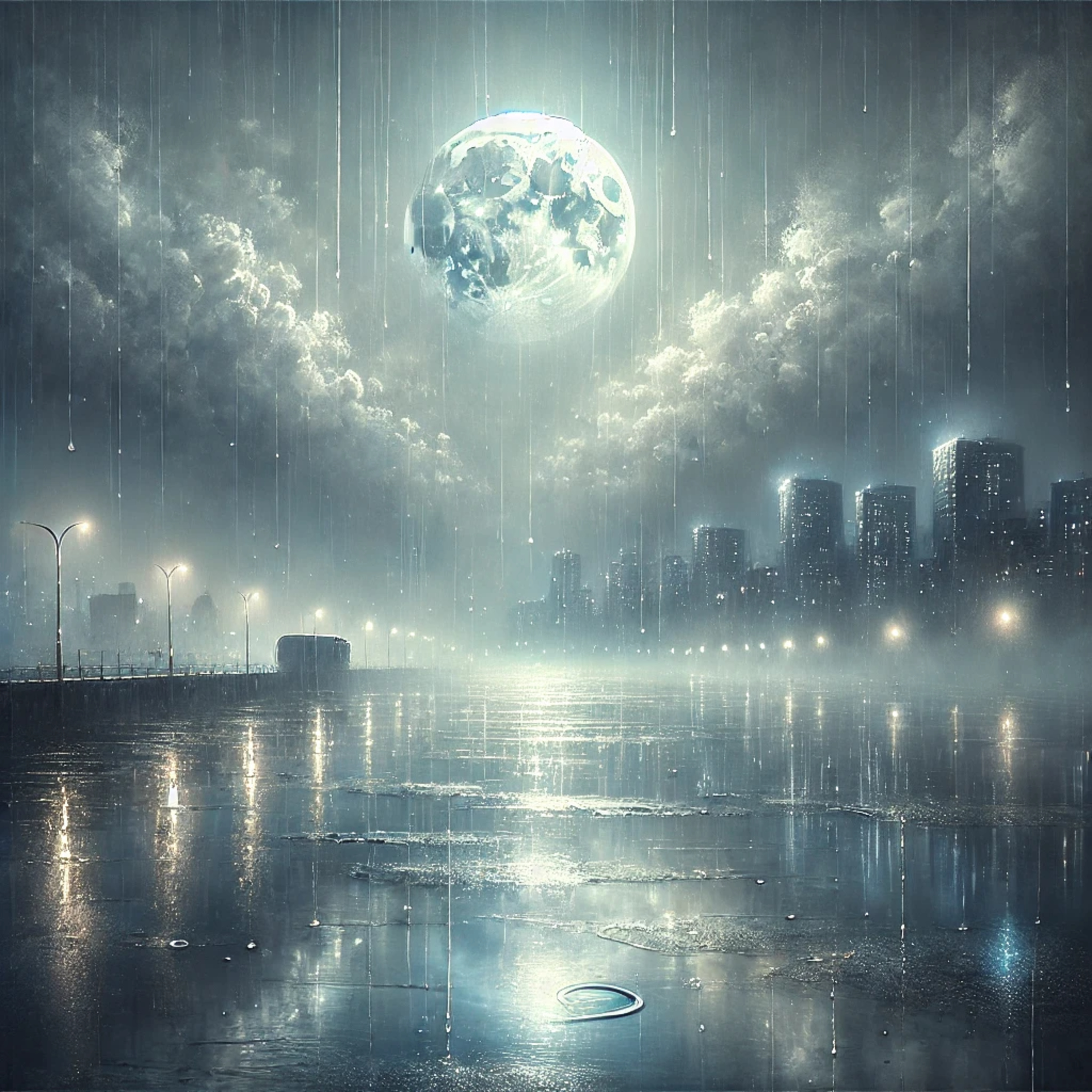 Sleep Music for 8 Hours • Rain Pitter Patters, Fall Asleep Fast, Relaxing Music, Sleeping Music