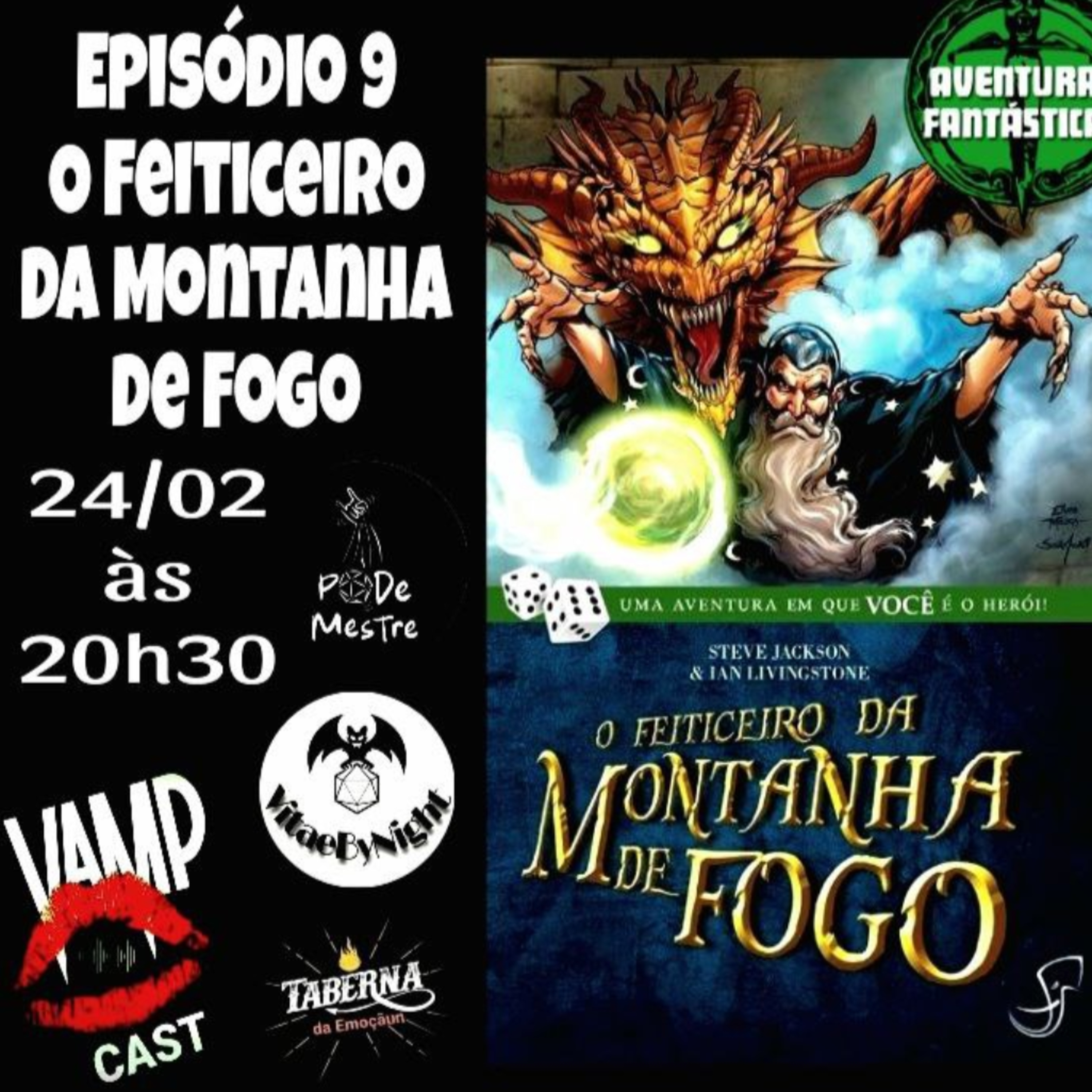 Aventuras Fantásticas EP 09 - O Feiticeiro da Montanha de Fogo episode artwork