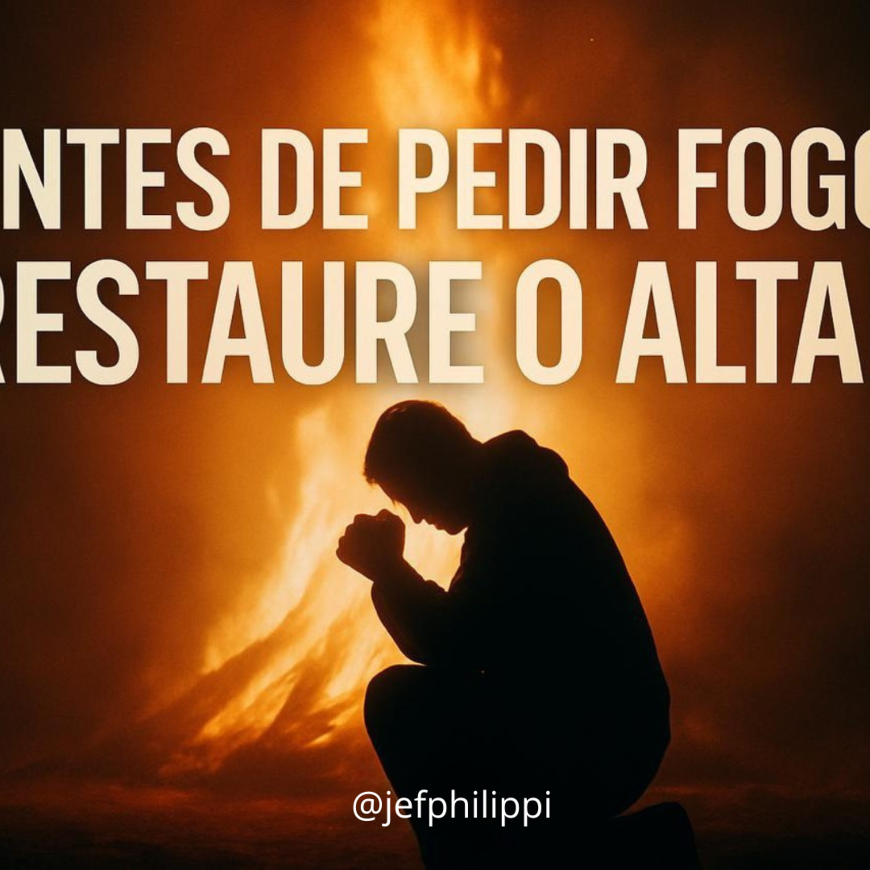 CULTO DOMINGO NOITE - PR. JEF . PHILIPP - ANTES DE PEDIR FOGO RESTAURE O ALTAR - 01/06/25 episode artwork