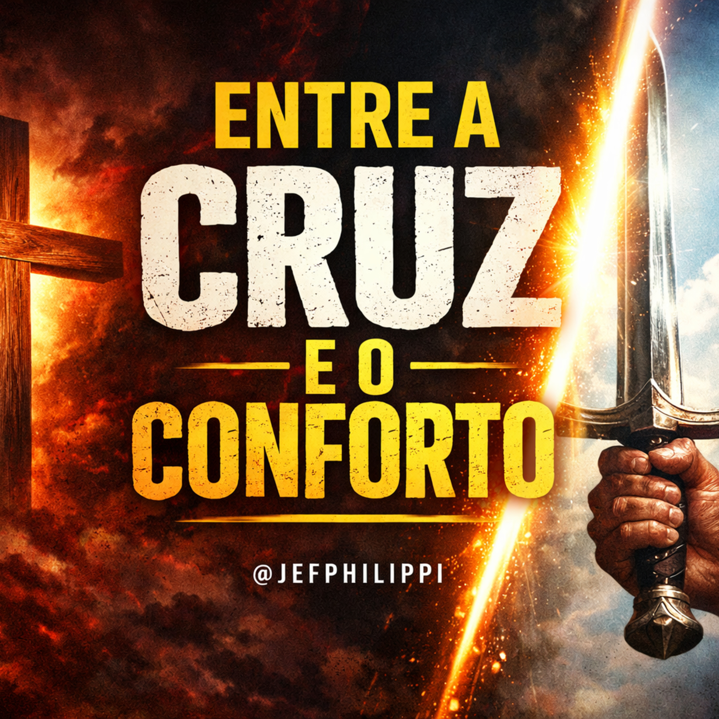 CULTO DOMINGO NOITE - ENTRE A CRUZ E O CONFORTO - PR. JEF PHILIPPI episode artwork
