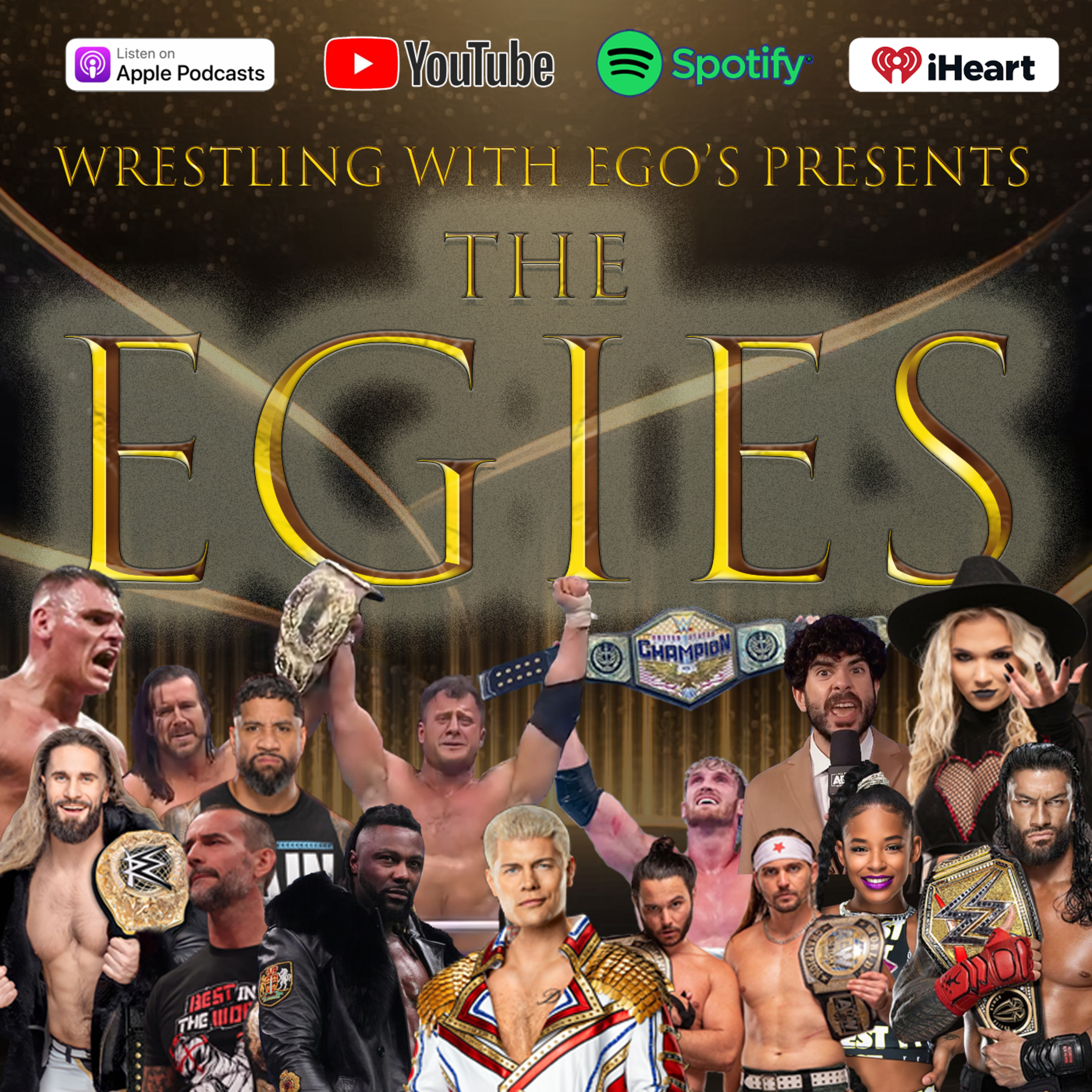 Wrestling with Ego's 182: The 2024 Egies Awards episode artwork