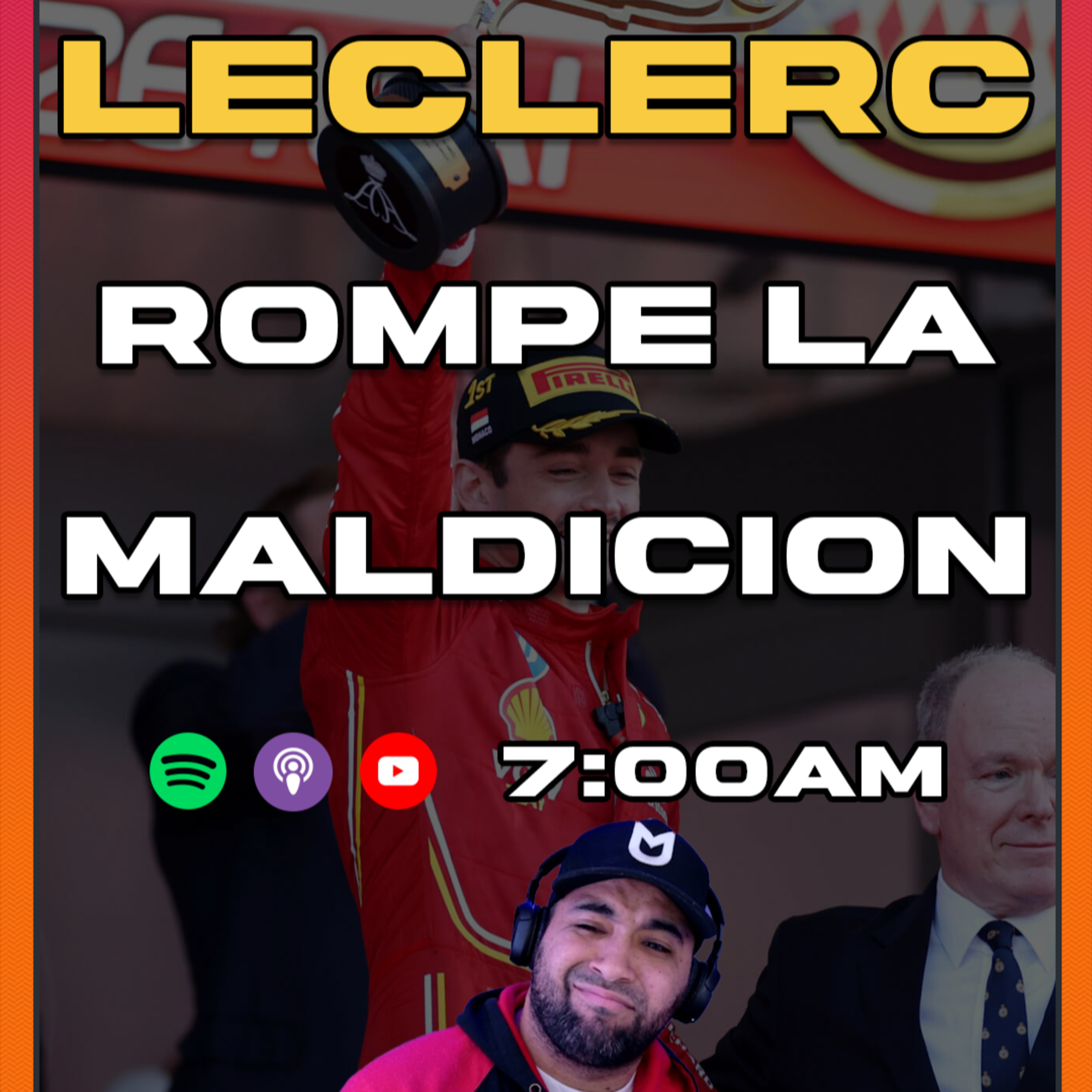 Charles Leclerc rompe la maldición de Mónaco! | Primer Sector S4E9 episode artwork